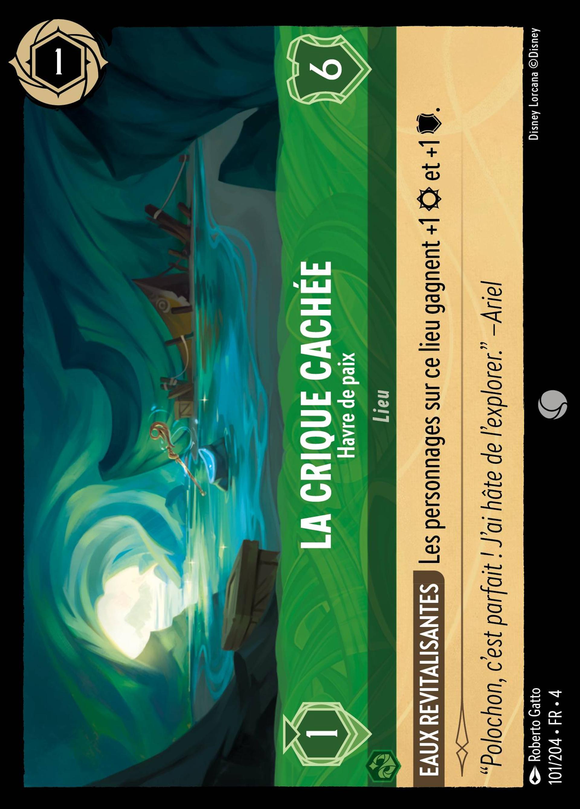 La crique cachée - Havre de paix — Ursula's Return — Lorcana