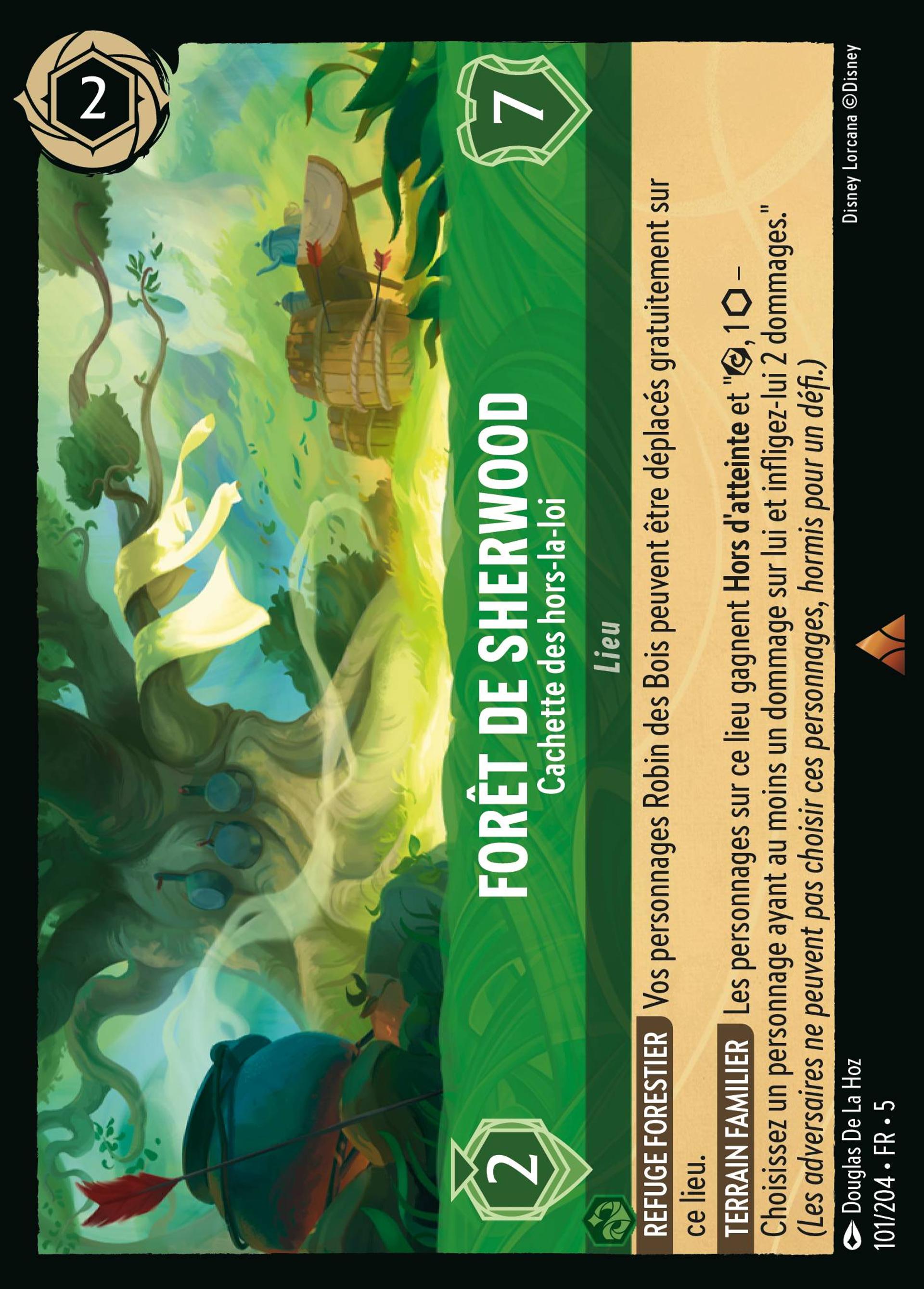 Forêt de Sherwood - Cachette des hors-la-loi — Shimmering Skies — Lorcana