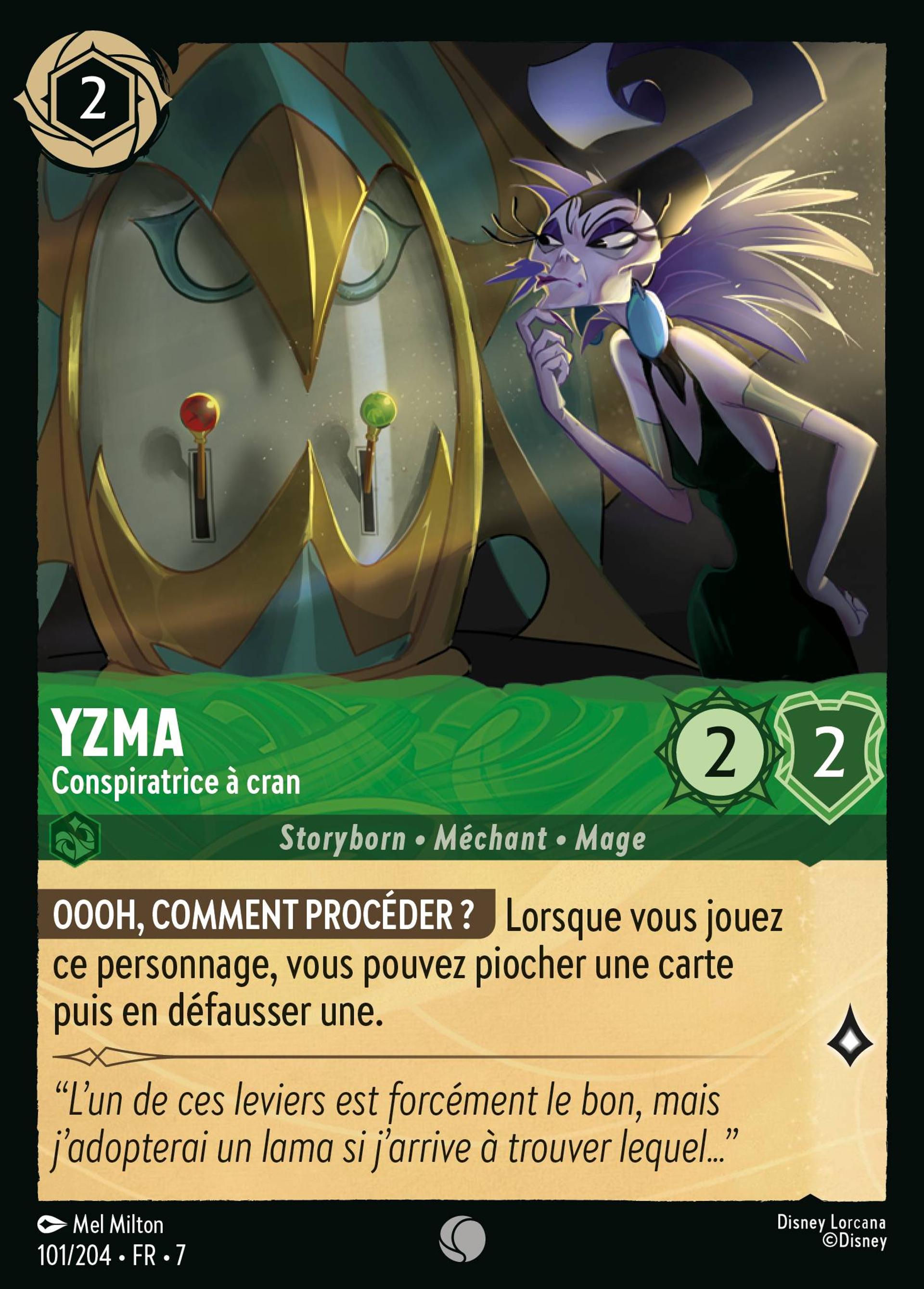 Yzma - Conspiratrice à cran — Archazia's Island — Lorcana