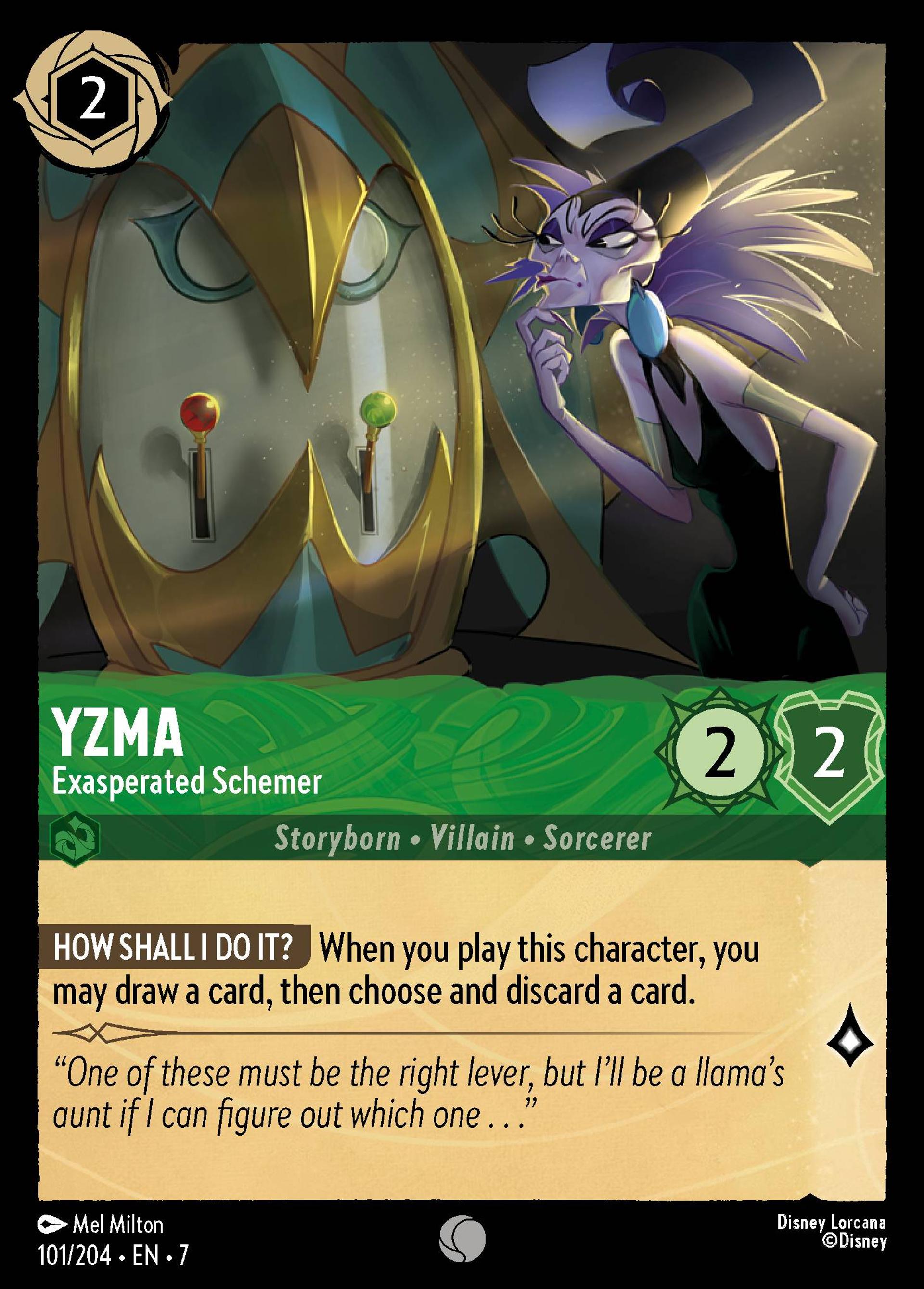 Yzma - Conspiratrice à cran — Archazia's Island — Lorcana