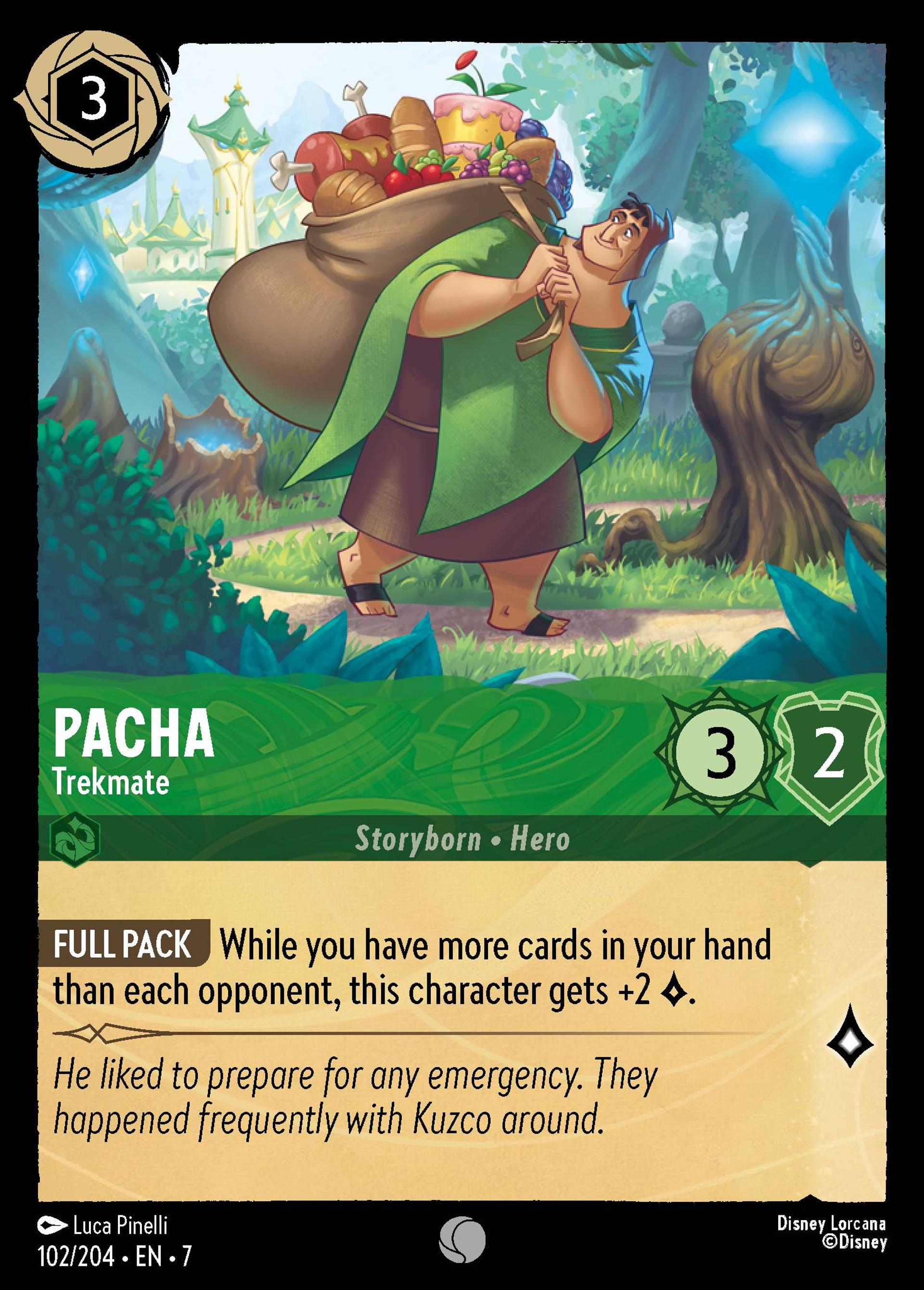 Pacha - Trekmate — Archazia's Island — Lorcana