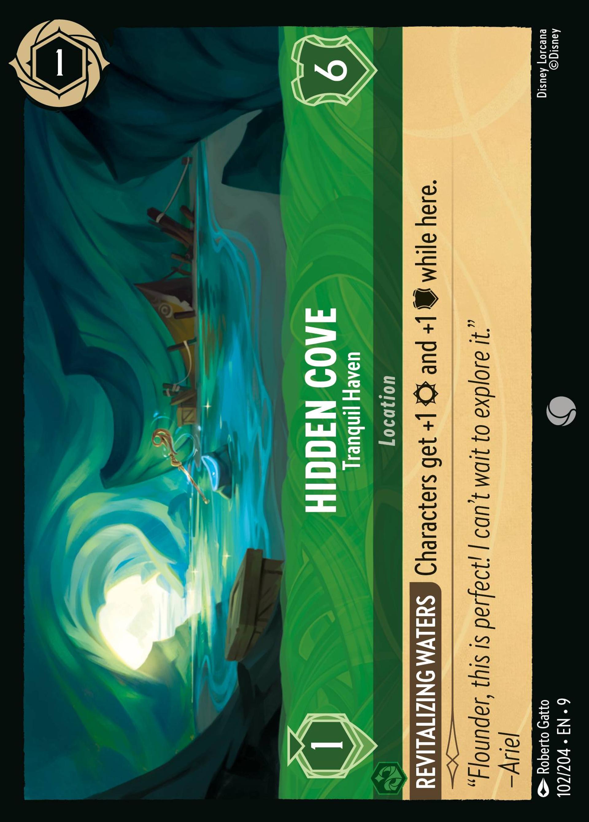 Hidden Cove - Tranquil Haven — Fabled — Lorcana