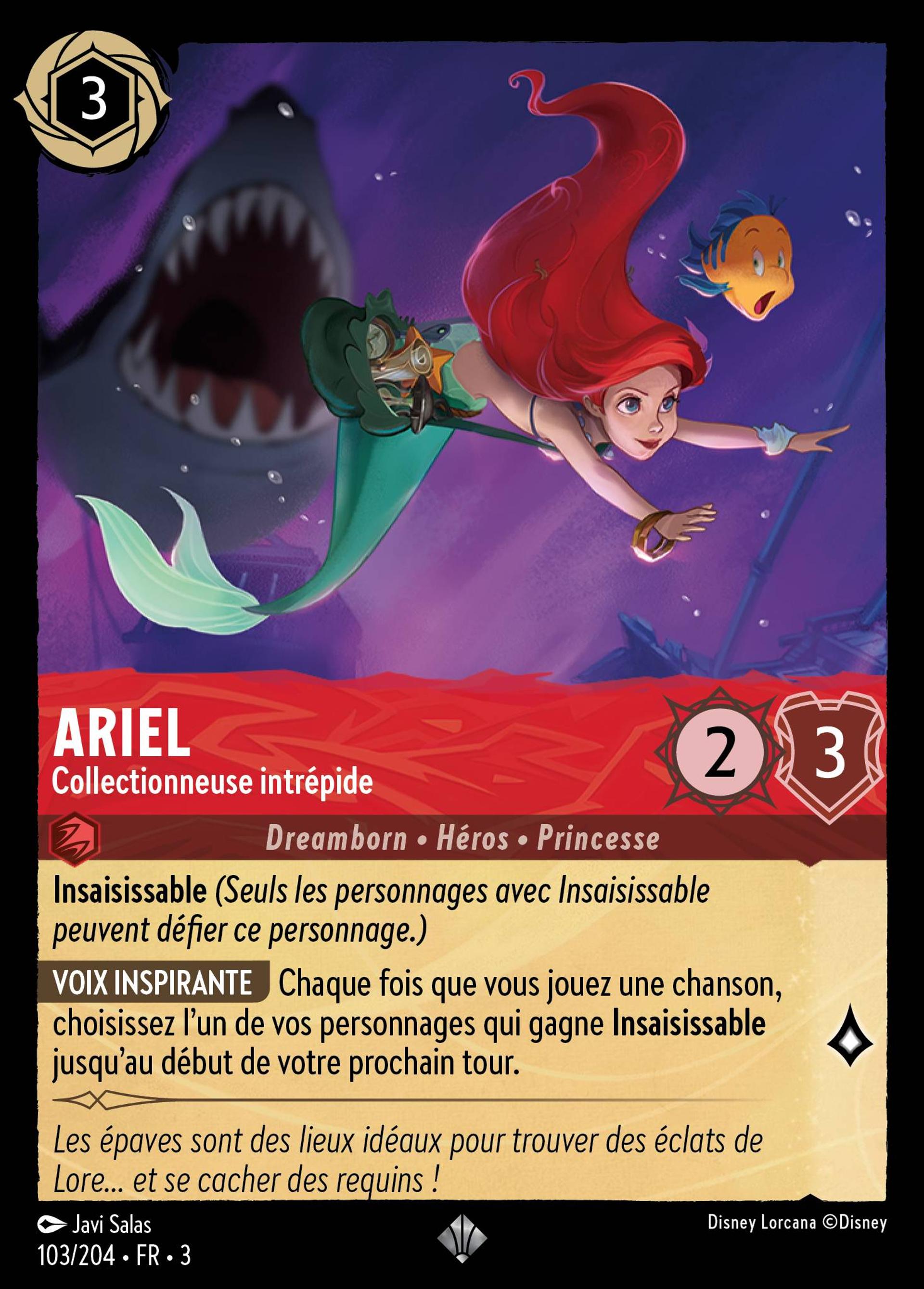 Ariel - Collectionneuse intrépide — Into the Inklands — Lorcana