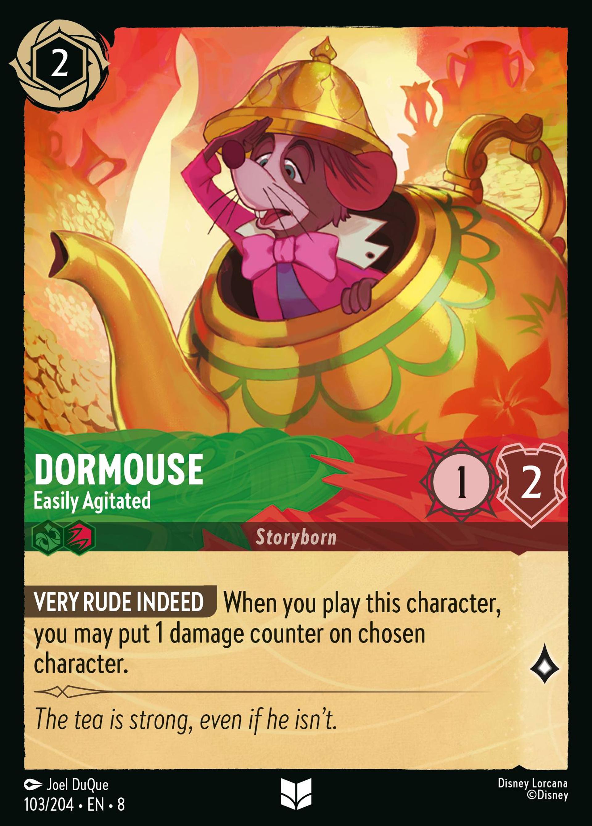 Dormouse - Easily Agitated — The Reign of Jafar — Lorcana