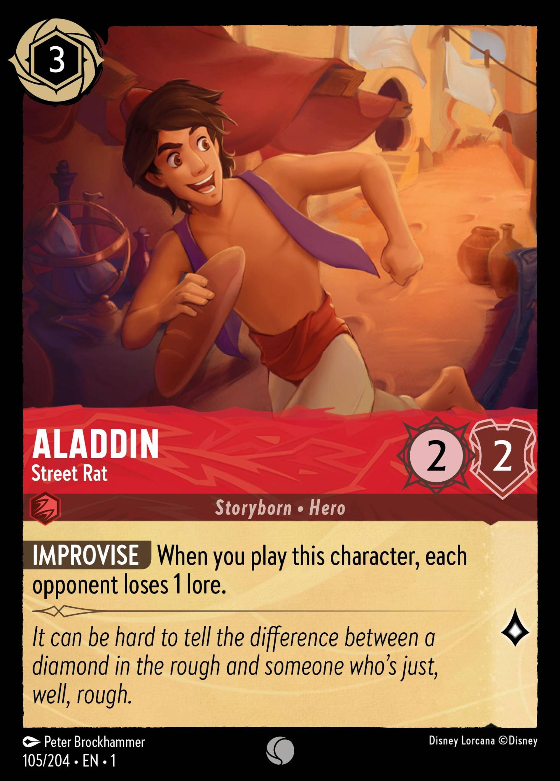 Aladdin - Street Rat — The First Chapter — Lorcana