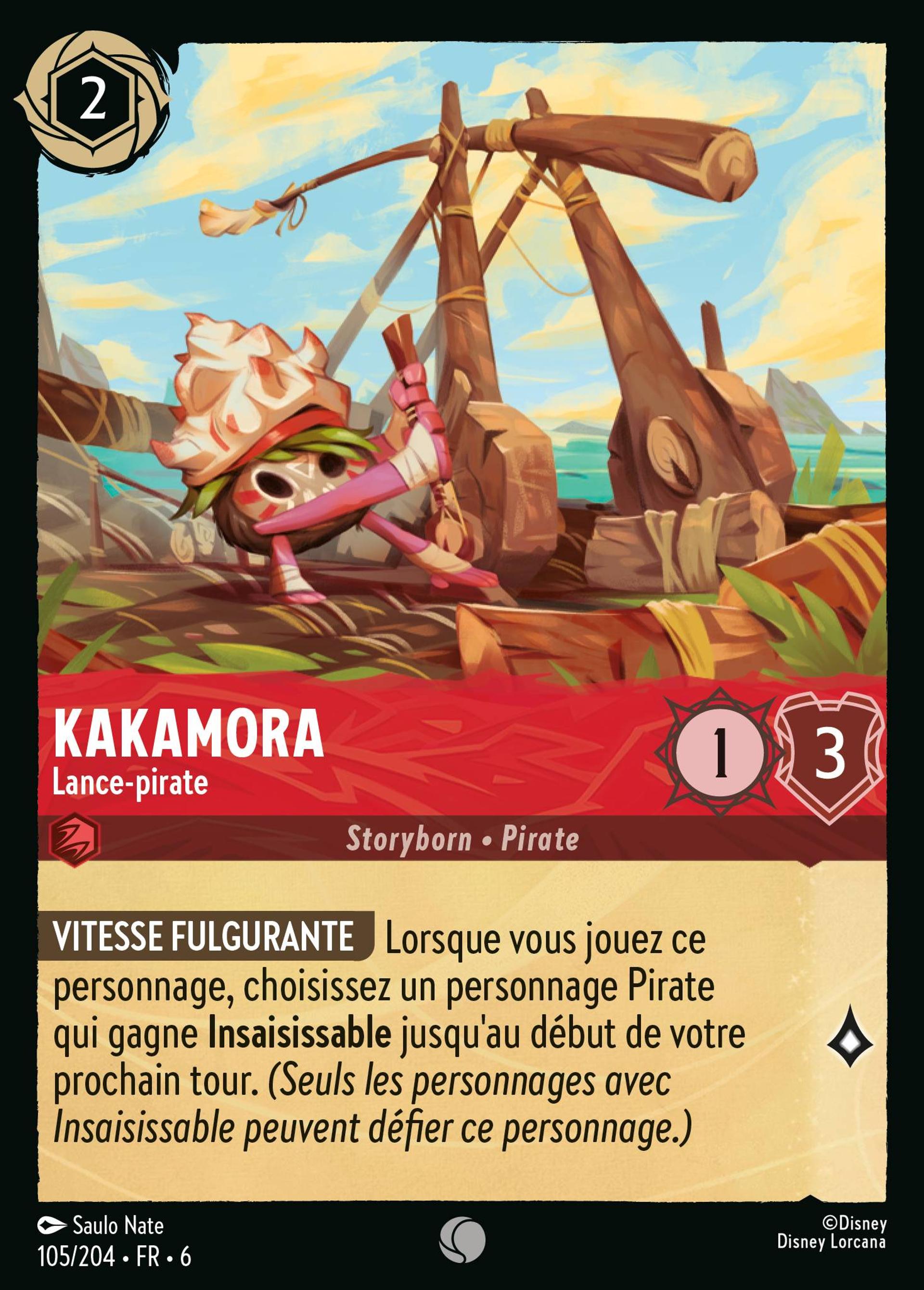 Kakamora - Lance-pirate — Azurite Sea — Lorcana