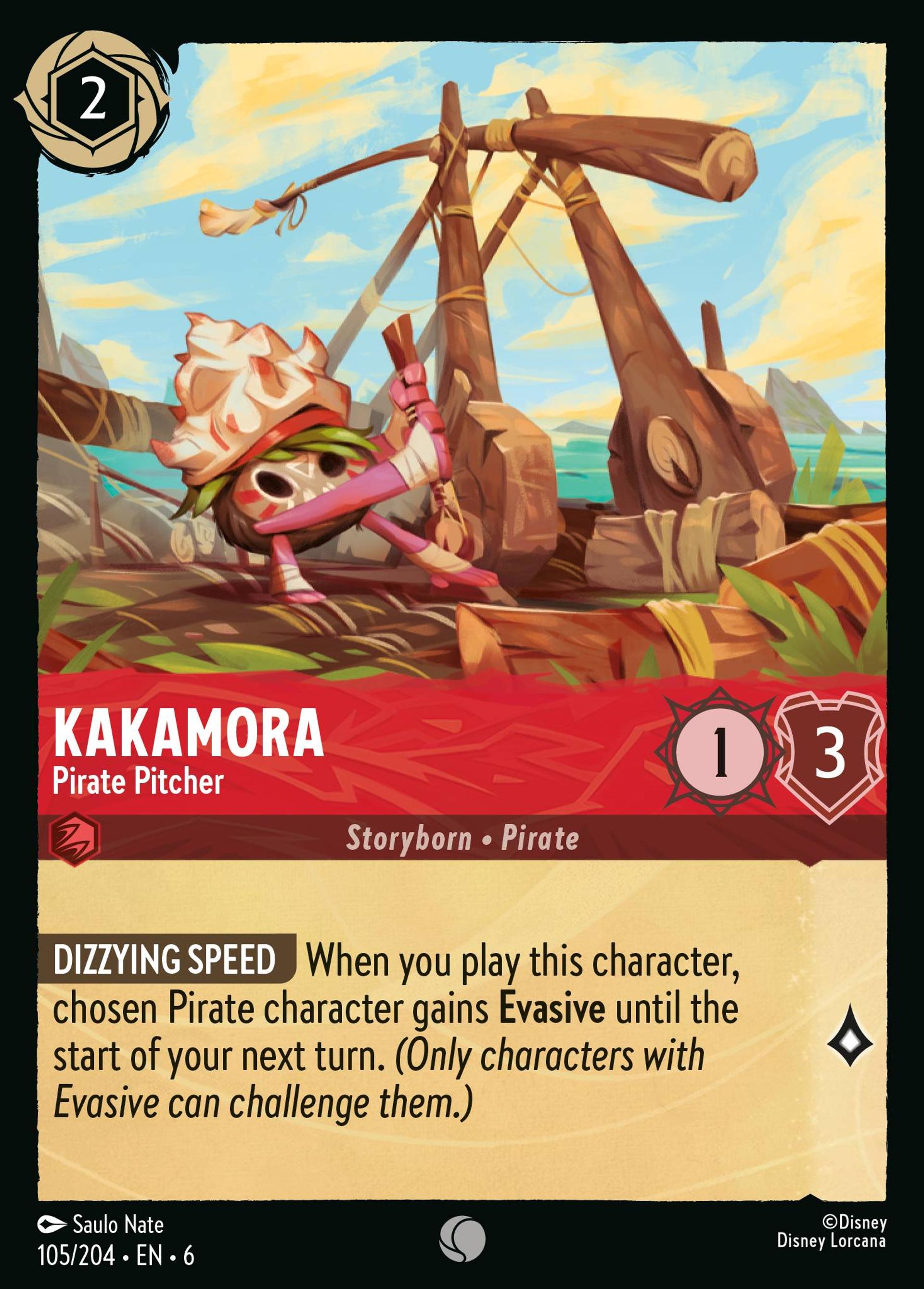 Kakamora - Pirate Pitcher — Azurite Sea — Lorcana