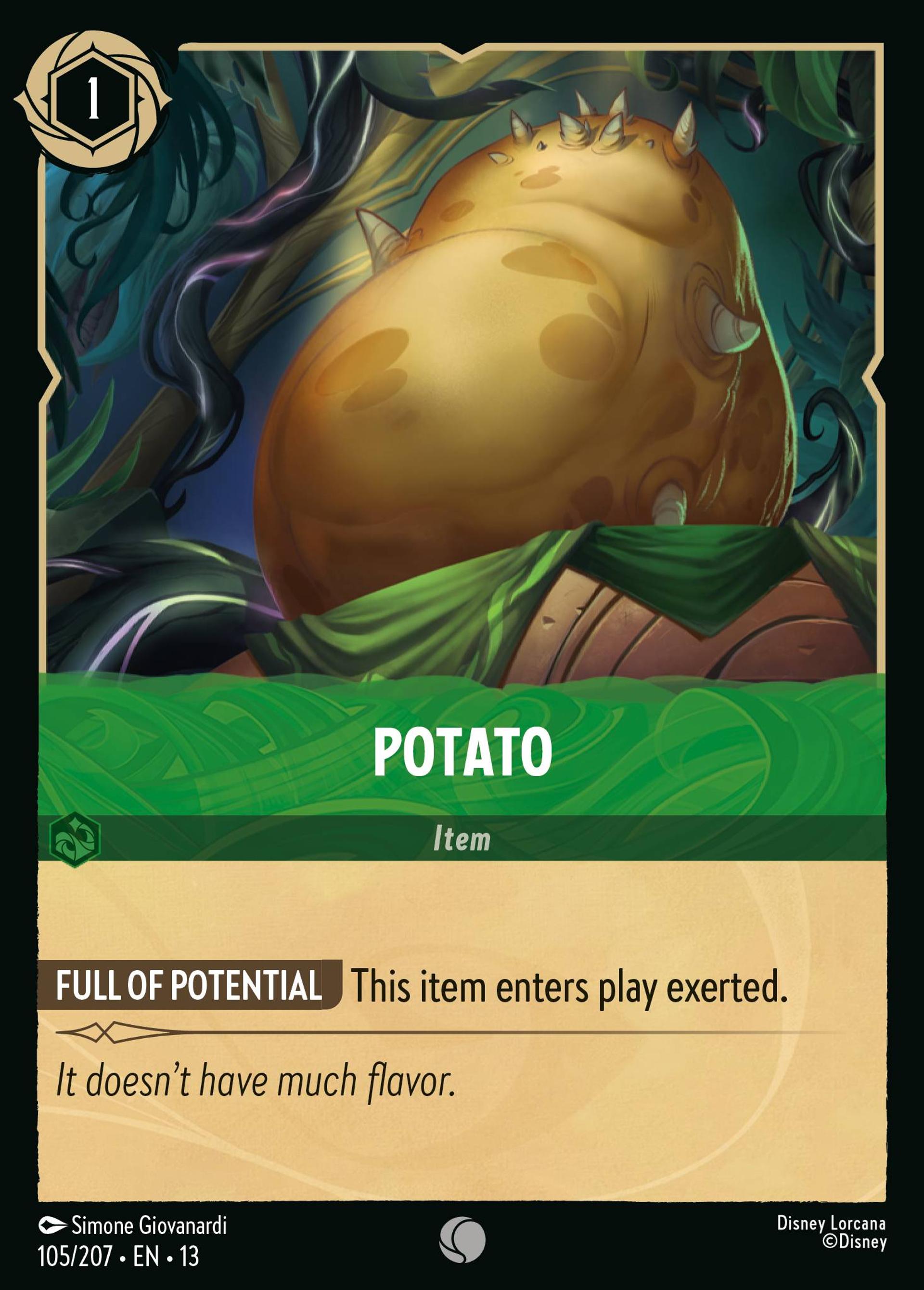 Potato — Attack of the Vine! — Lorcana