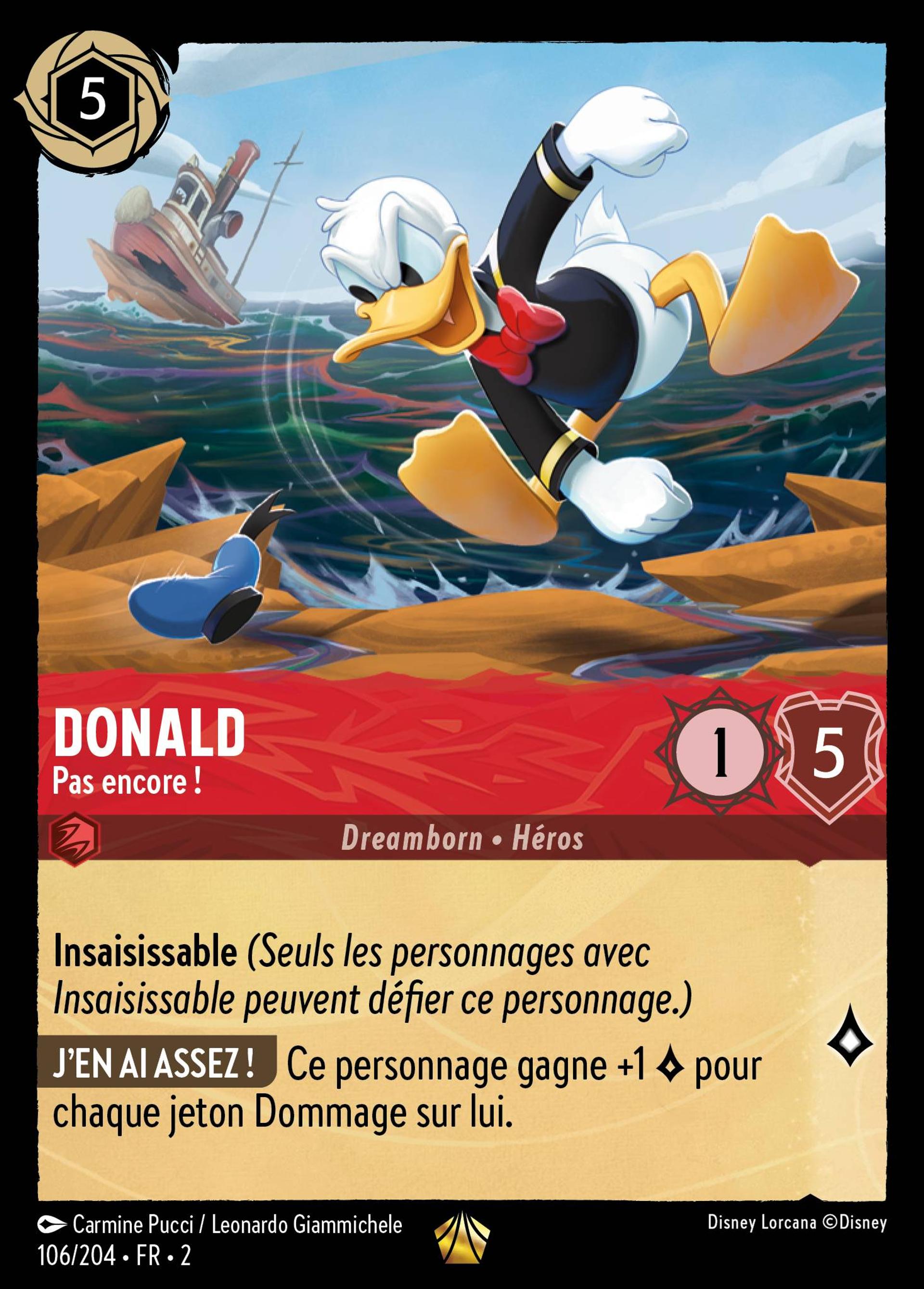 Donald - Pas encore ! — Rise of the Floodborn — Lorcana