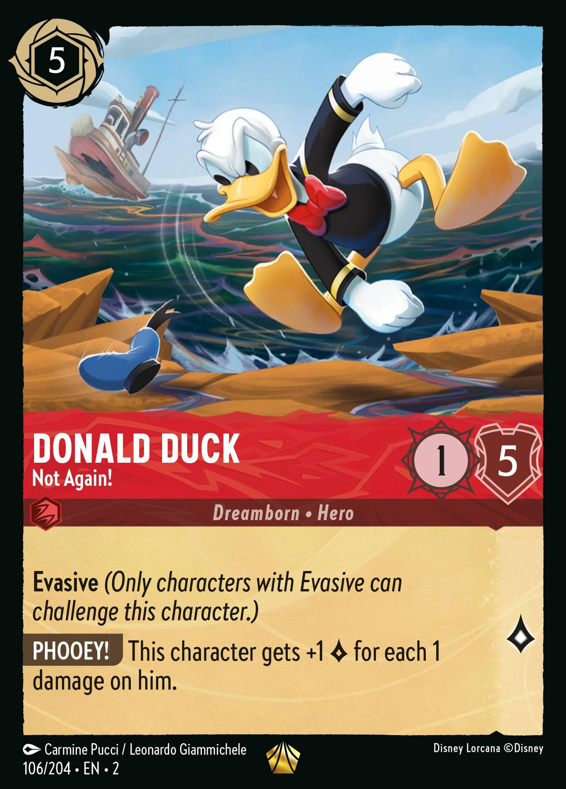 Donald - Pas encore ! — Rise of the Floodborn — Lorcana