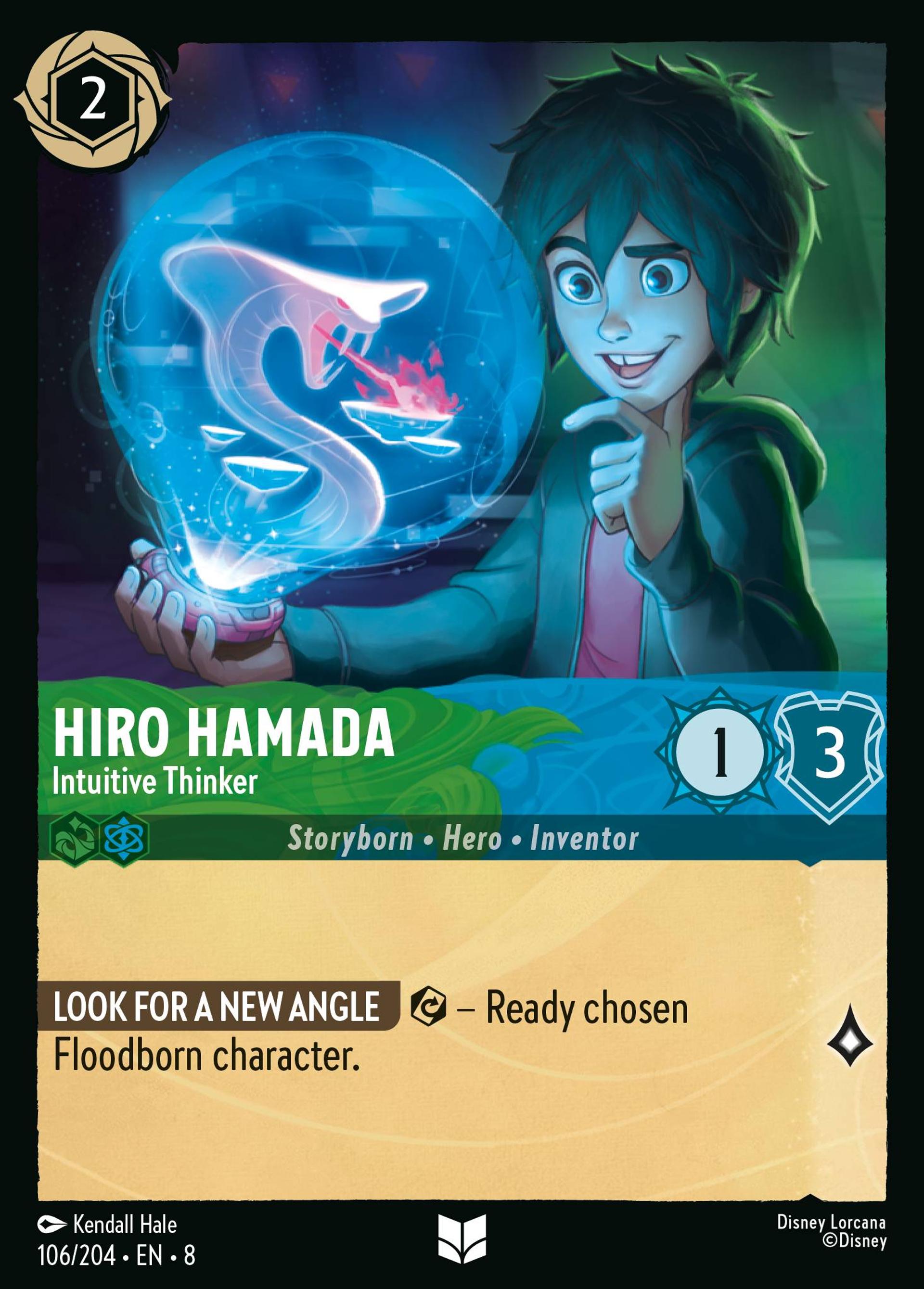 Hiro Hamada - Intuitive Thinker — The Reign of Jafar — Lorcana