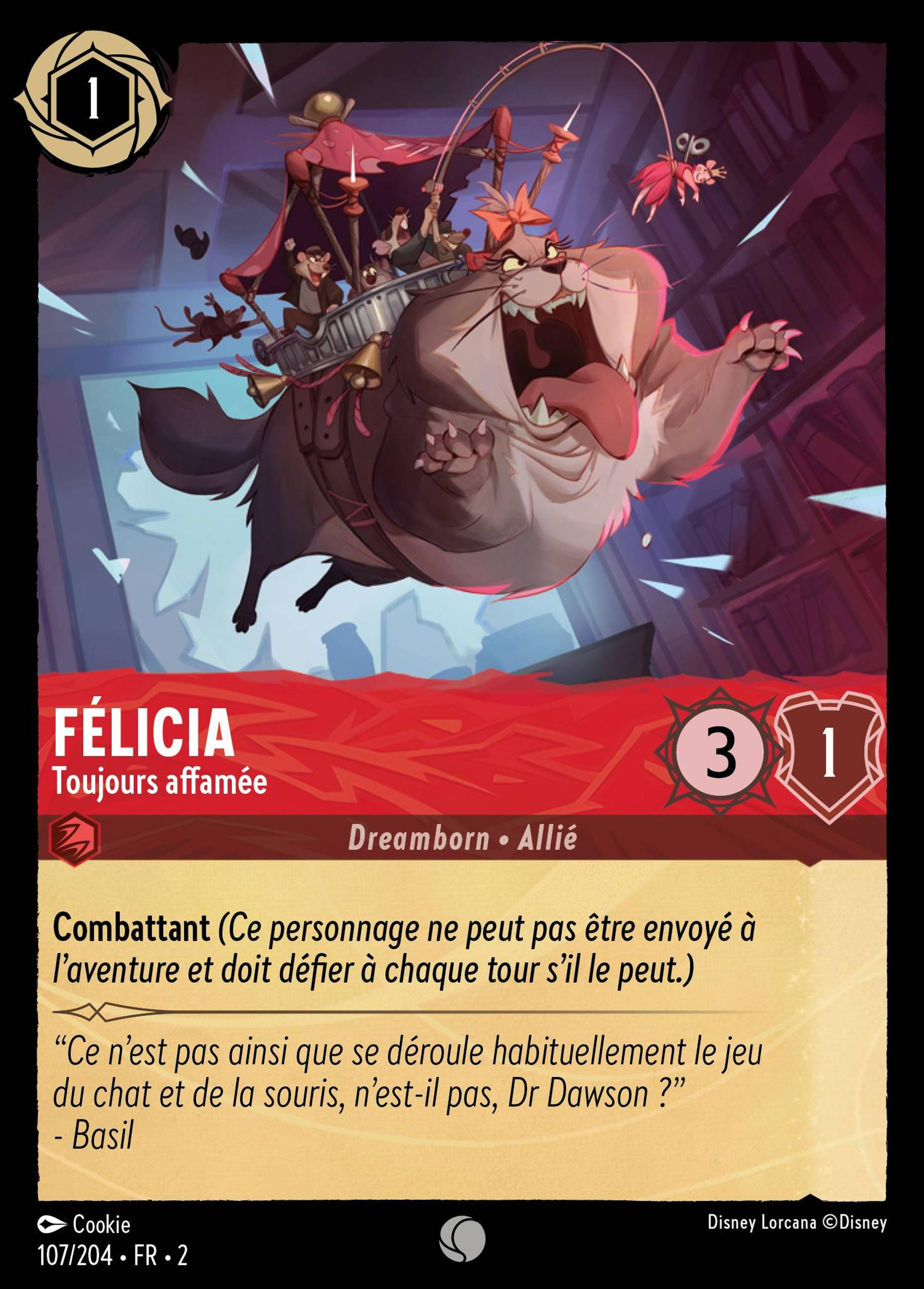 Félicia - Toujours affamée — Rise of the Floodborn — Lorcana