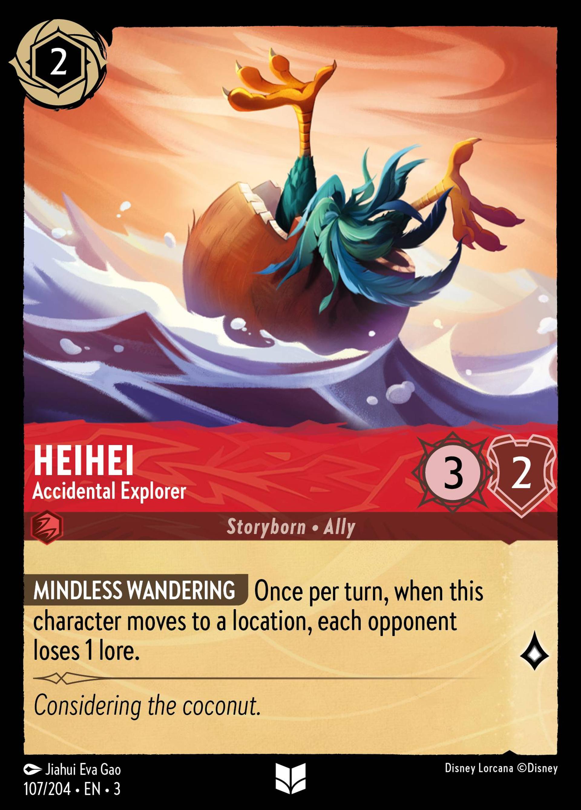 HeiHei - Accidental Explorer — Into the Inklands — Lorcana