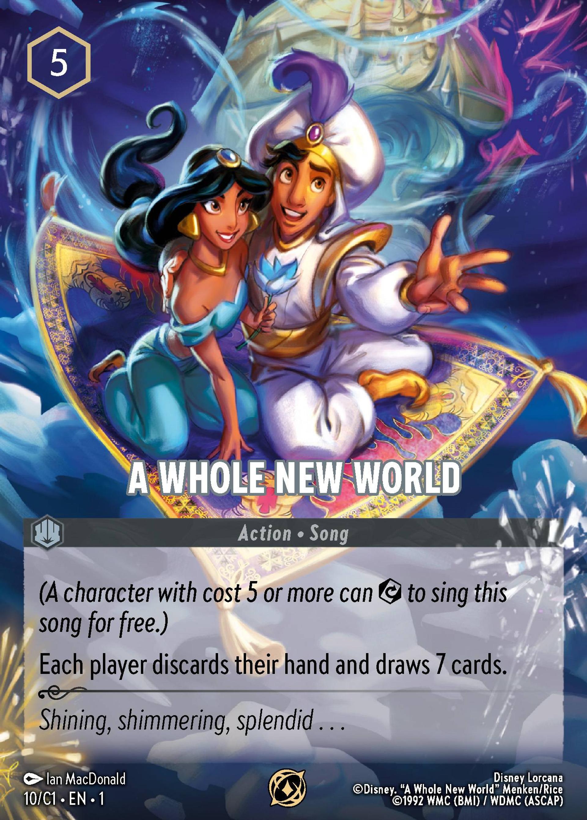 A Whole New World — Challenge Promos — Lorcana