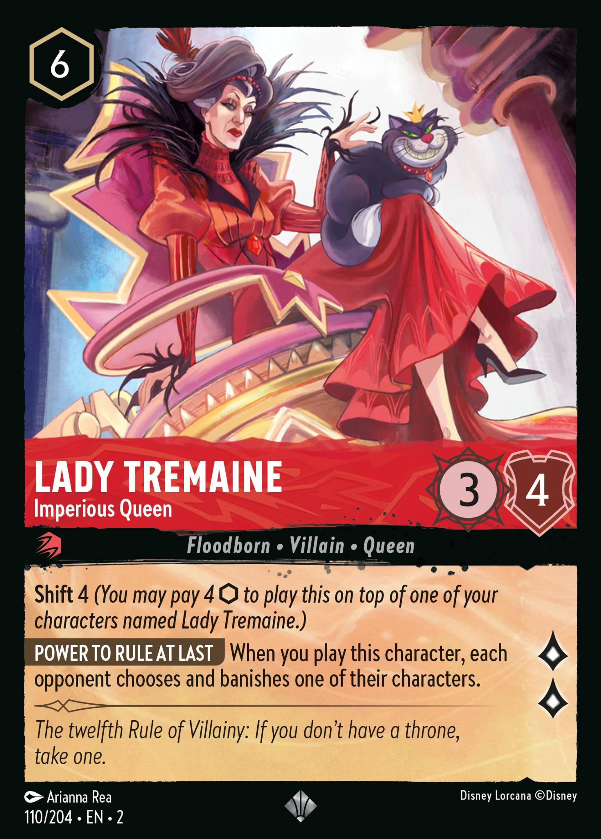 Madame de Trémaine - Reine impérieuse — Rise of the Floodborn — Lorcana