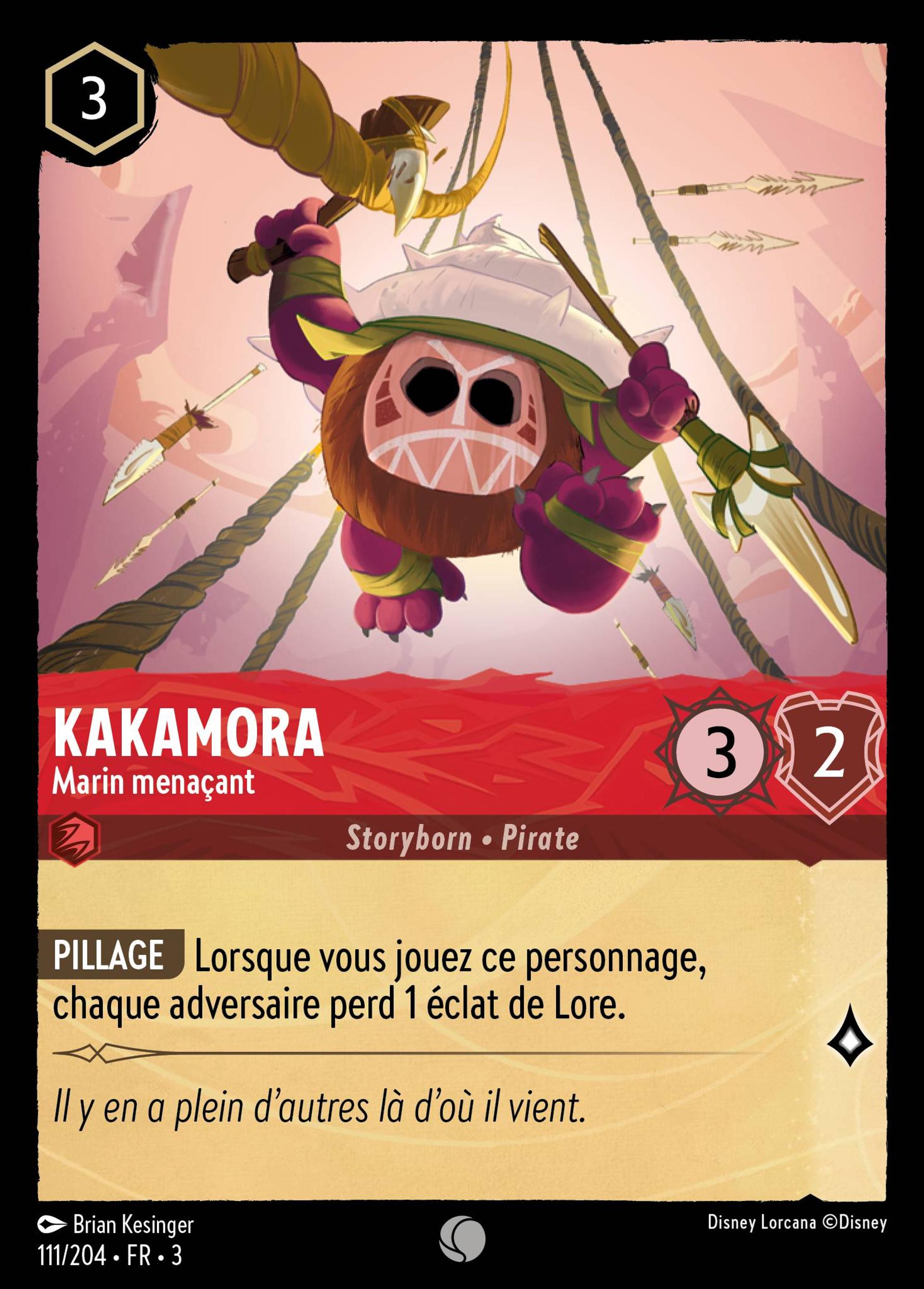 Kakamora - Marin menaçant — Into the Inklands — Lorcana