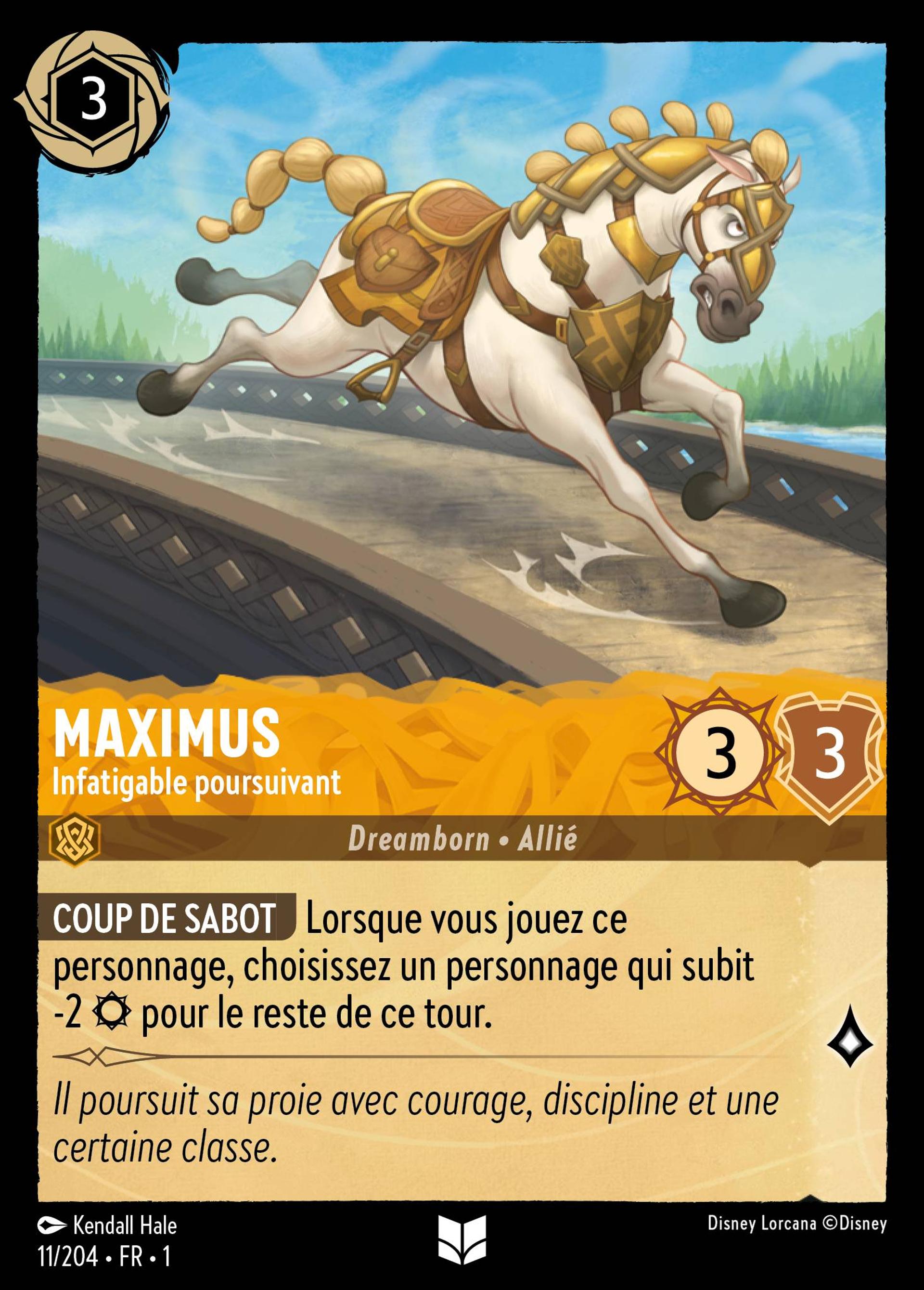 Maximus - Infatigable poursuivant — The First Chapter — Lorcana