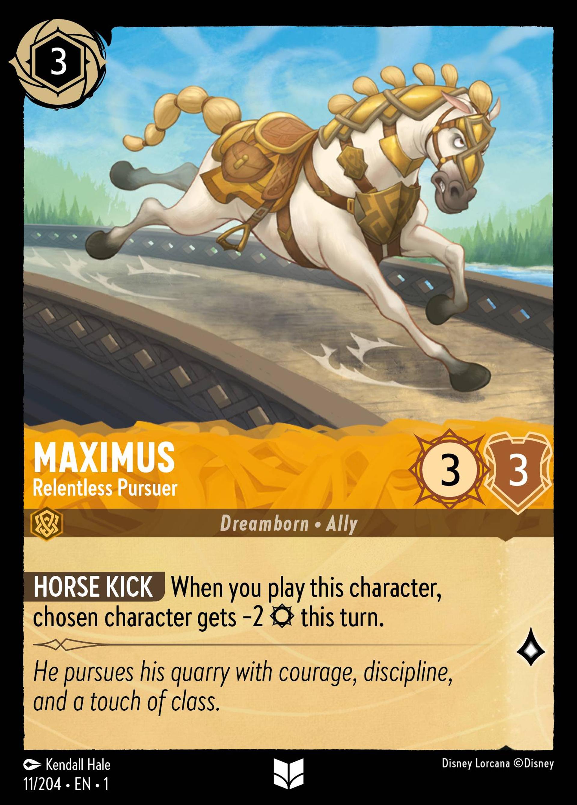Maximus - Relentless Pursuer — The First Chapter — Lorcana