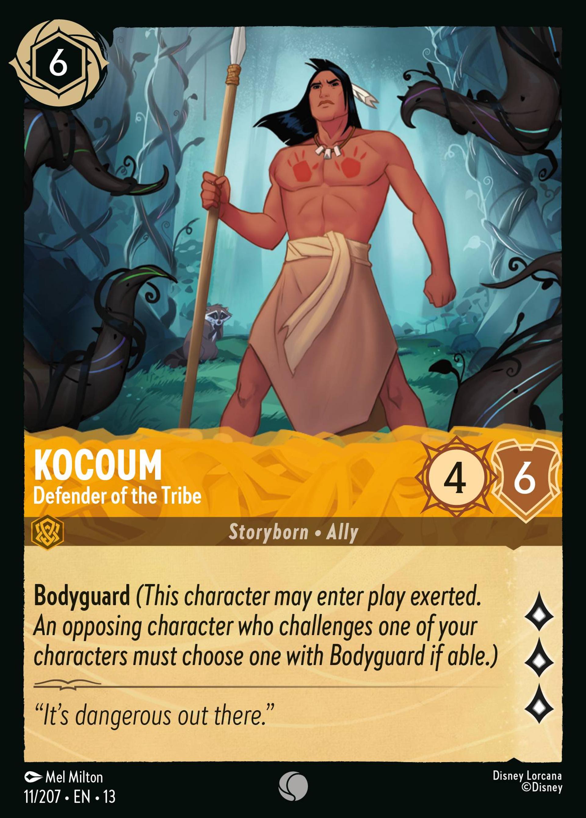 Kocoum - Defender of the Tribe — Attack of the Vine! — Lorcana