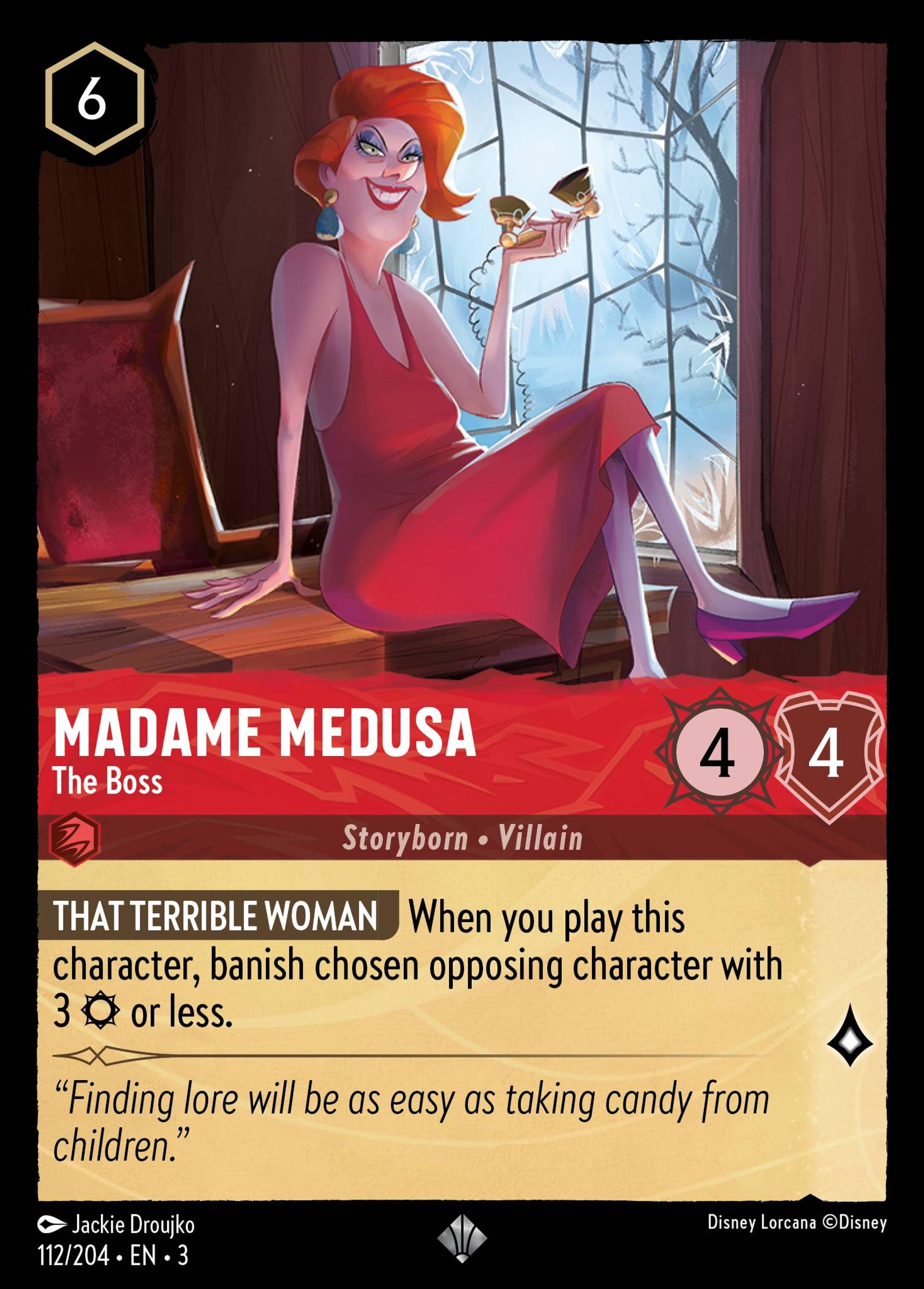 Madame Médusa - La patronne — Into the Inklands — Lorcana
