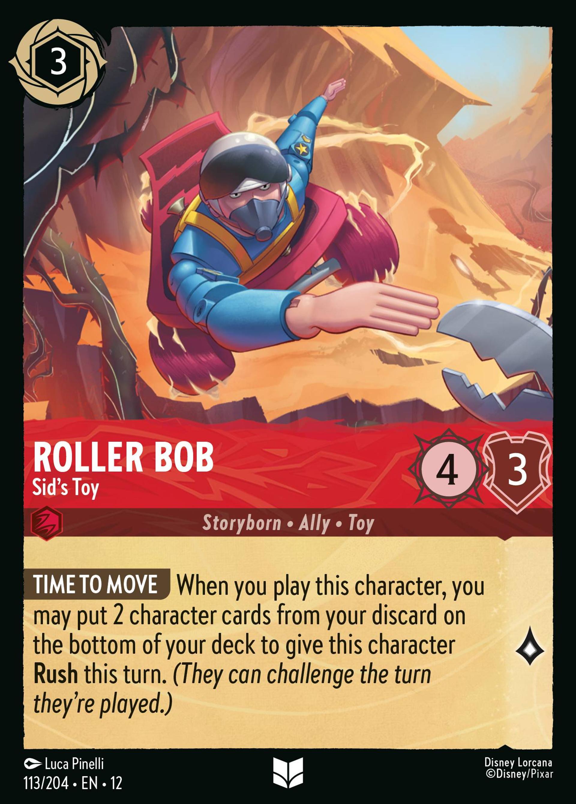Roller Bob - Jouet de Sid — Wilds Unknown — Lorcana