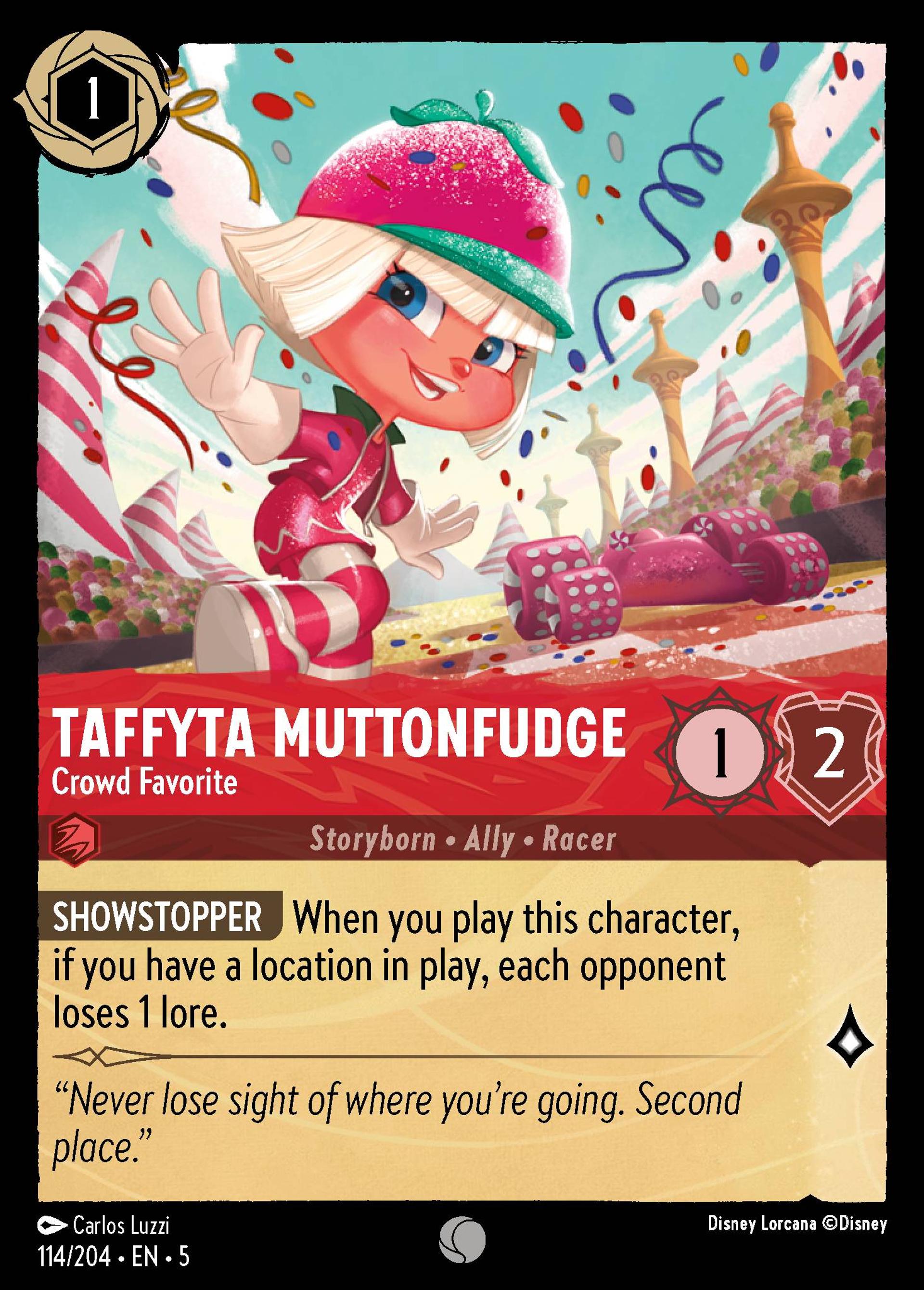 Taffyta Muttonfudge - Crowd Favorite — Shimmering Skies — Lorcana