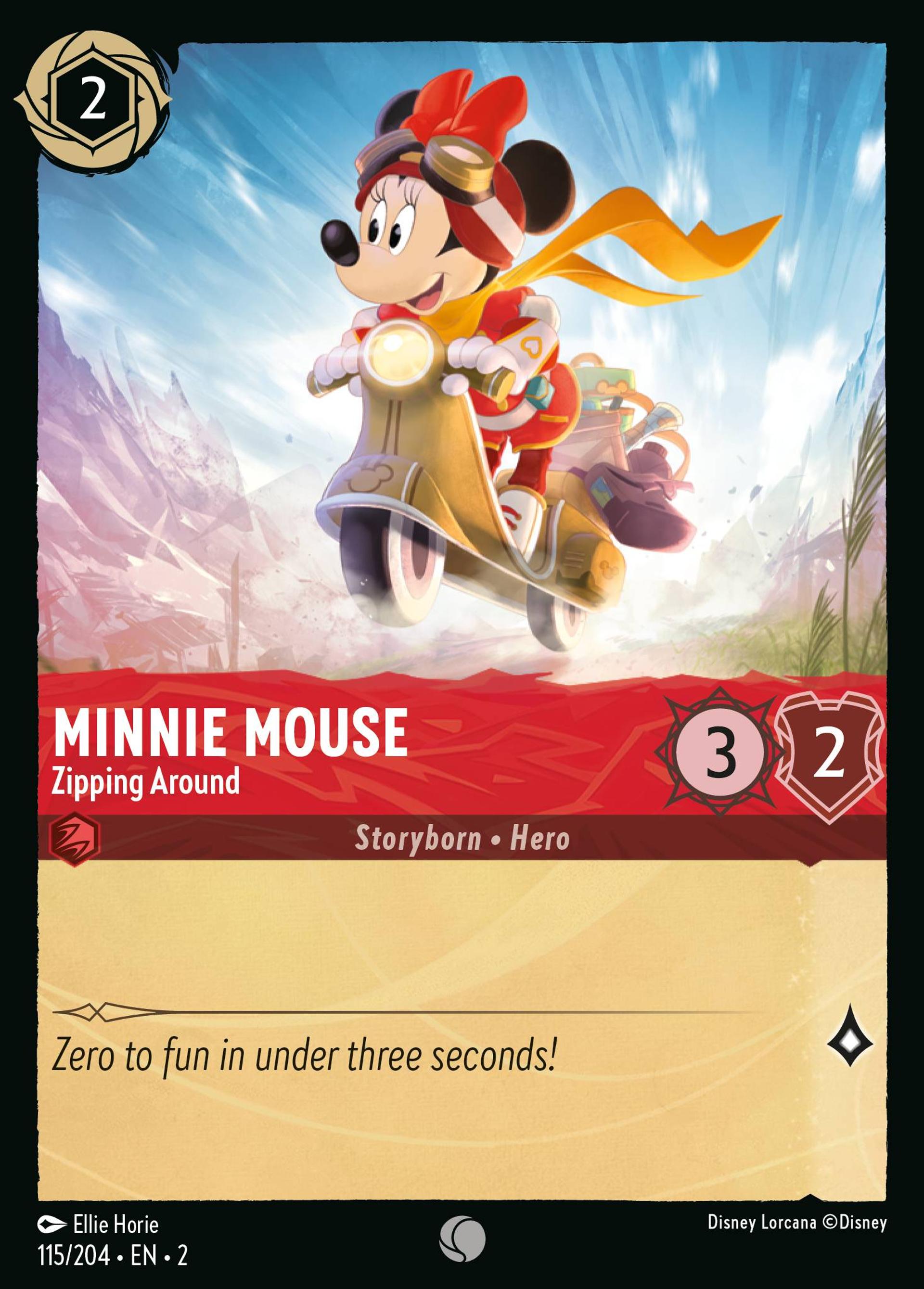 Minnie - N'arrête jamais — Rise of the Floodborn — Lorcana