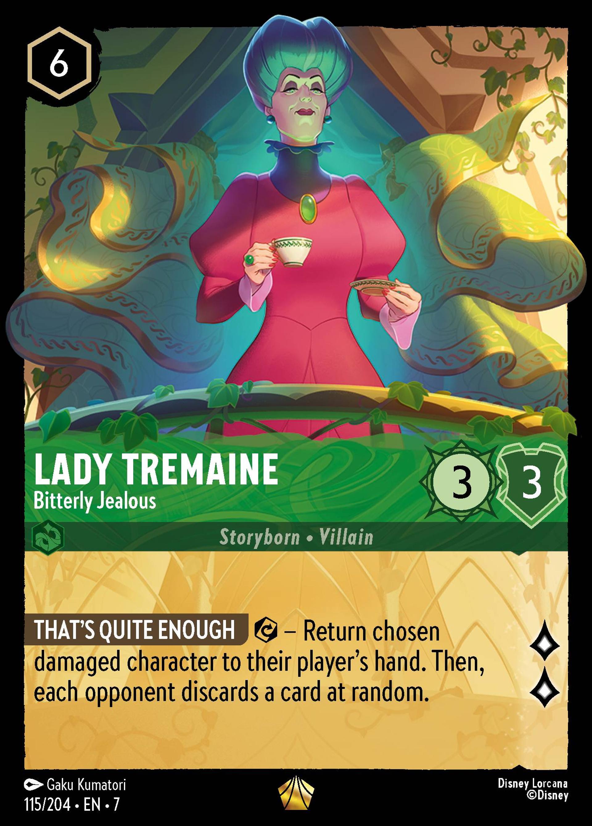 Lady Tremaine - Bitterly Jealous — Archazia's Island — Lorcana