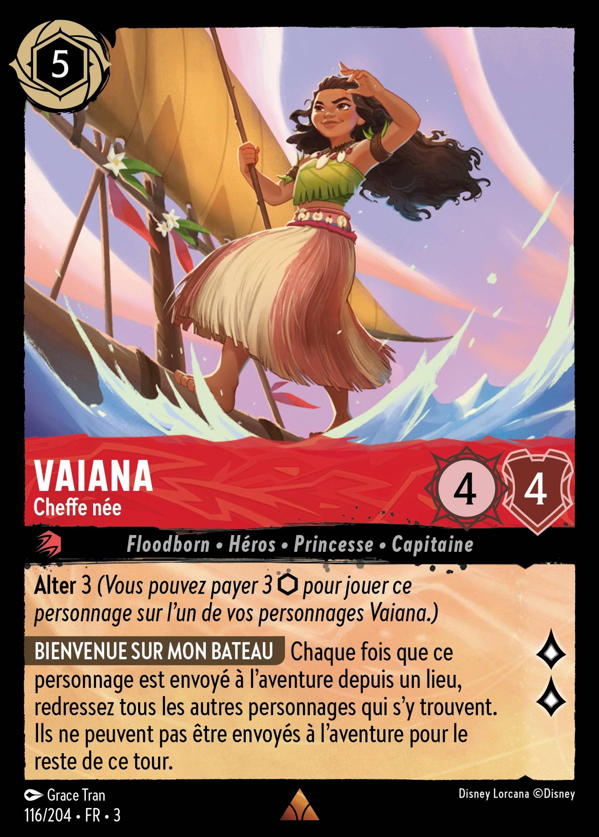 Vaiana - Cheffe née — Into the Inklands — Lorcana