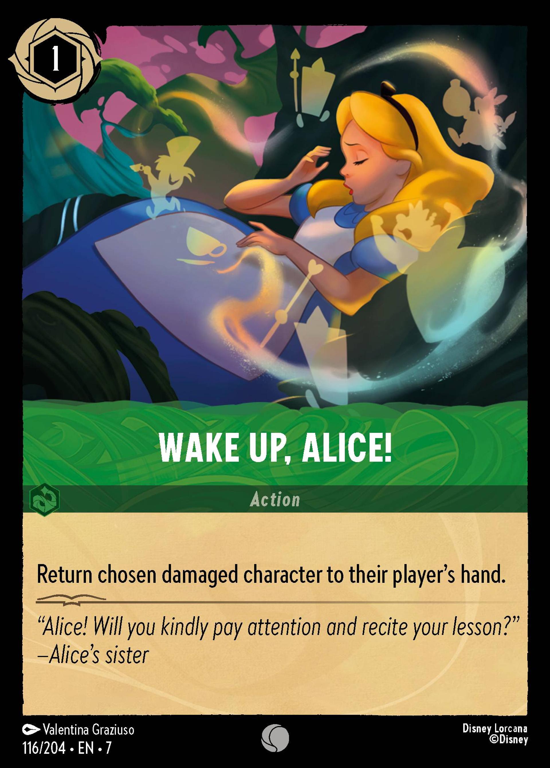 Wake Up, Alice! — Archazia's Island — Lorcana
