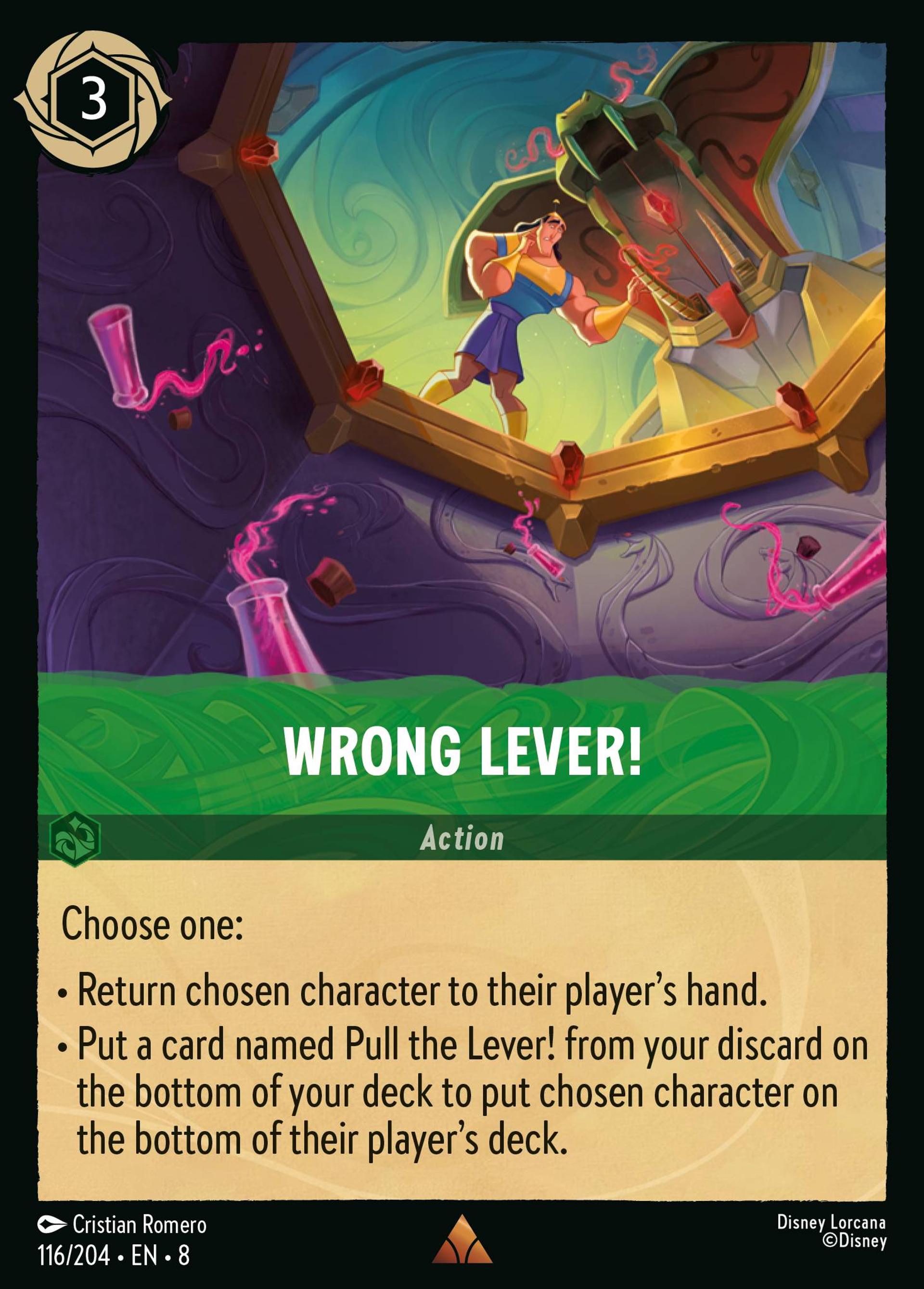 Wrong Lever! — The Reign of Jafar — Lorcana