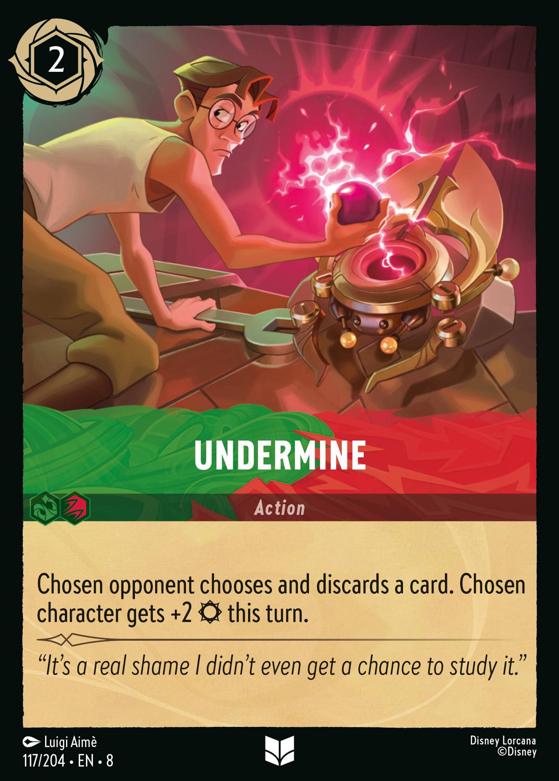 Undermine — The Reign of Jafar — Lorcana