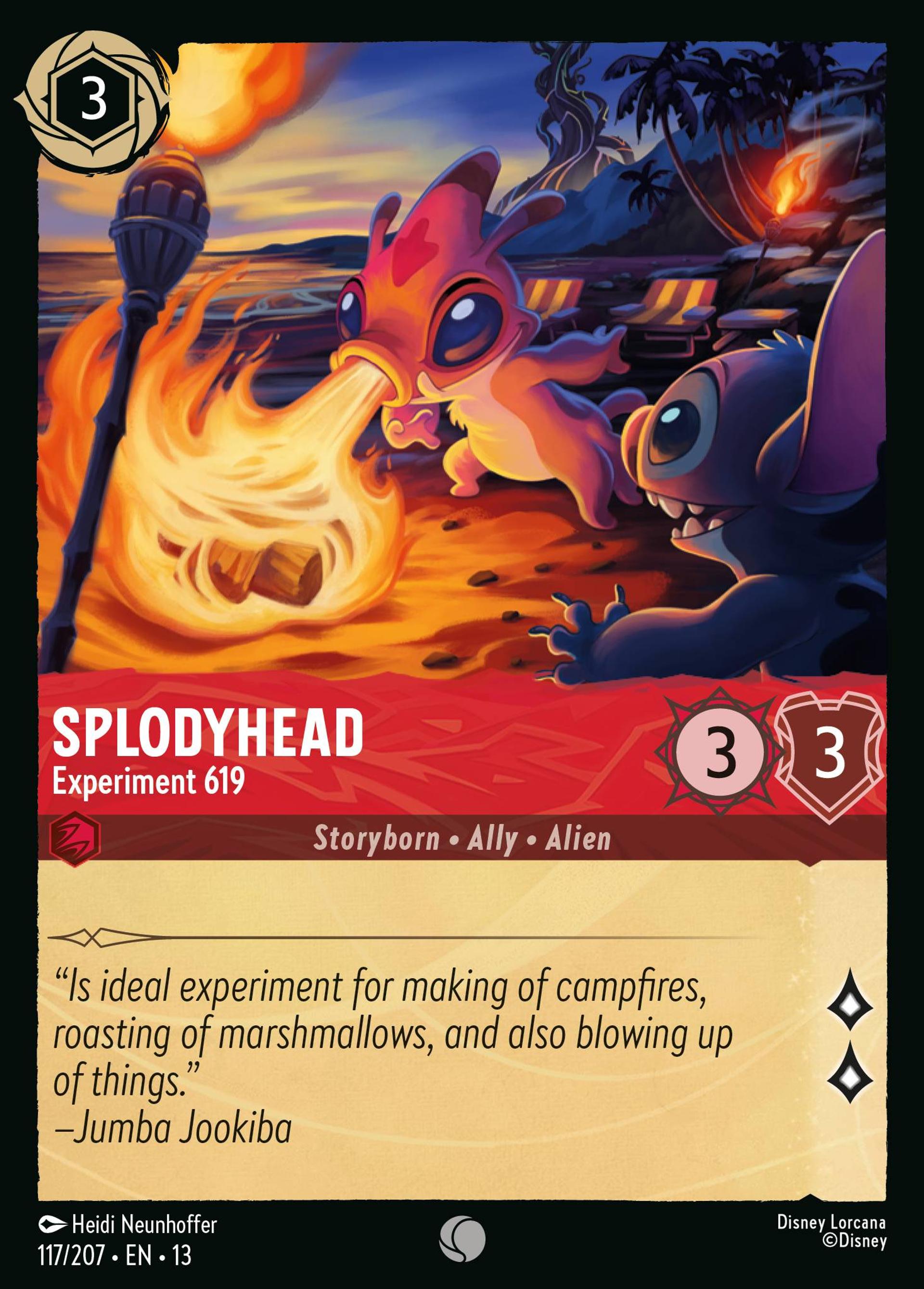 Splodyhead - Experiment 619 — Attack of the Vine! — Lorcana