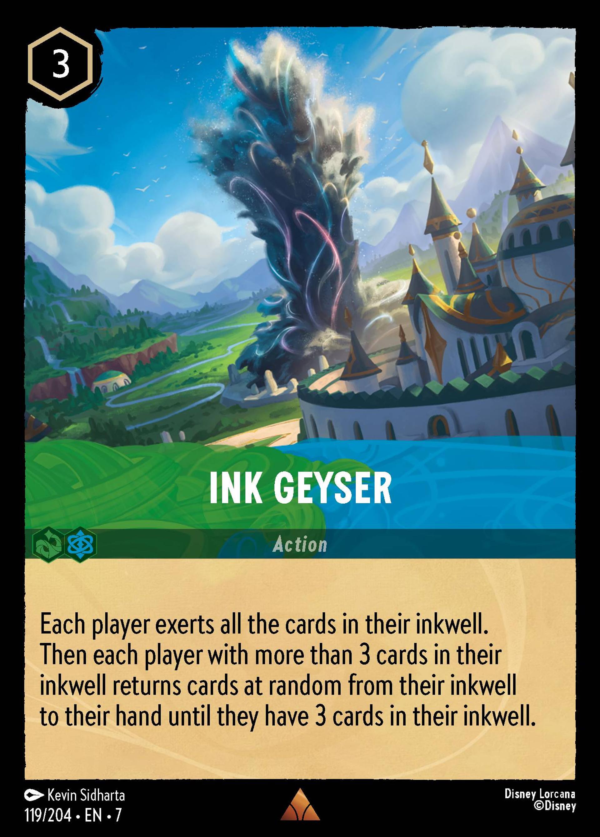 Ink Geyser — Archazia's Island — Lorcana