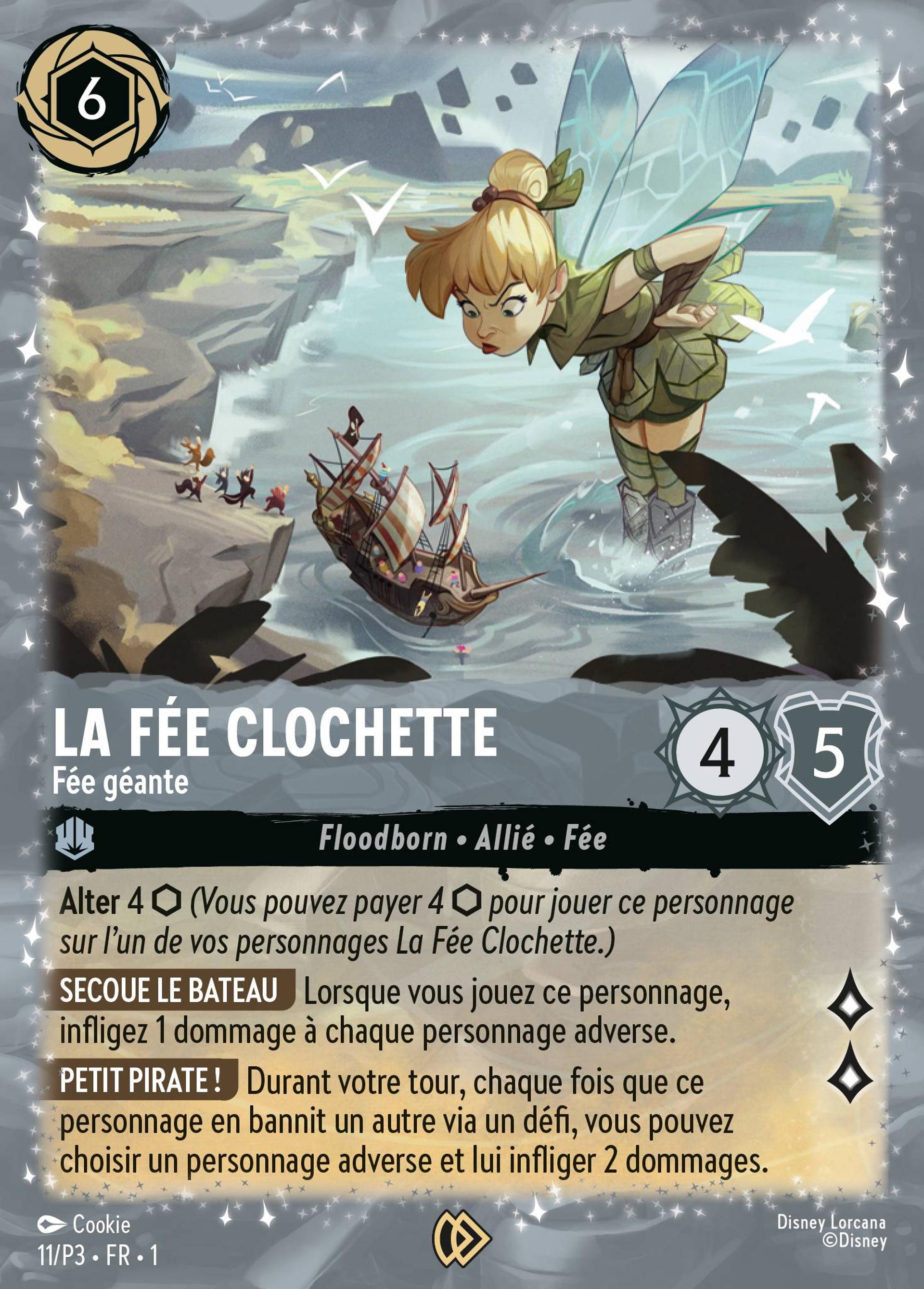 La Fée Clochette - Fée géante — Promos - Year 3 — Lorcana