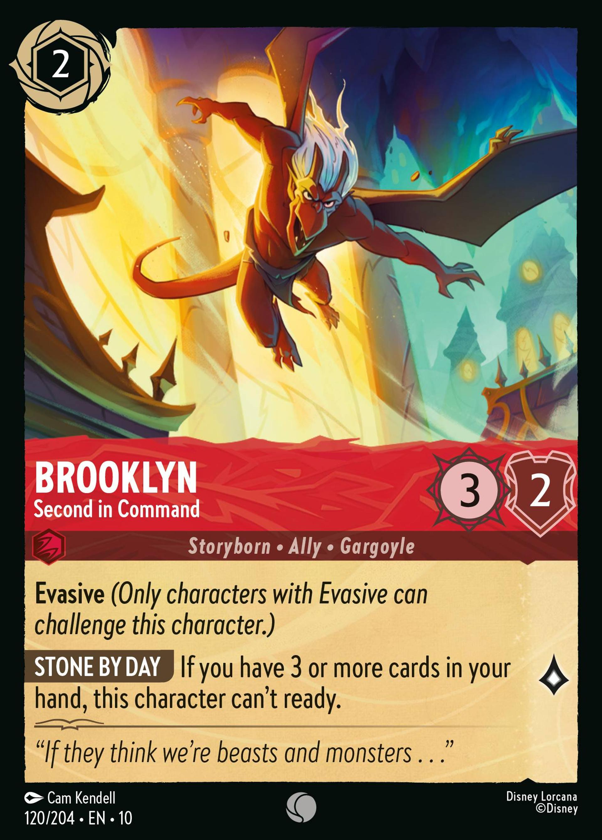 Brooklyn - Second in Command — Whispers in the Well — Lorcana