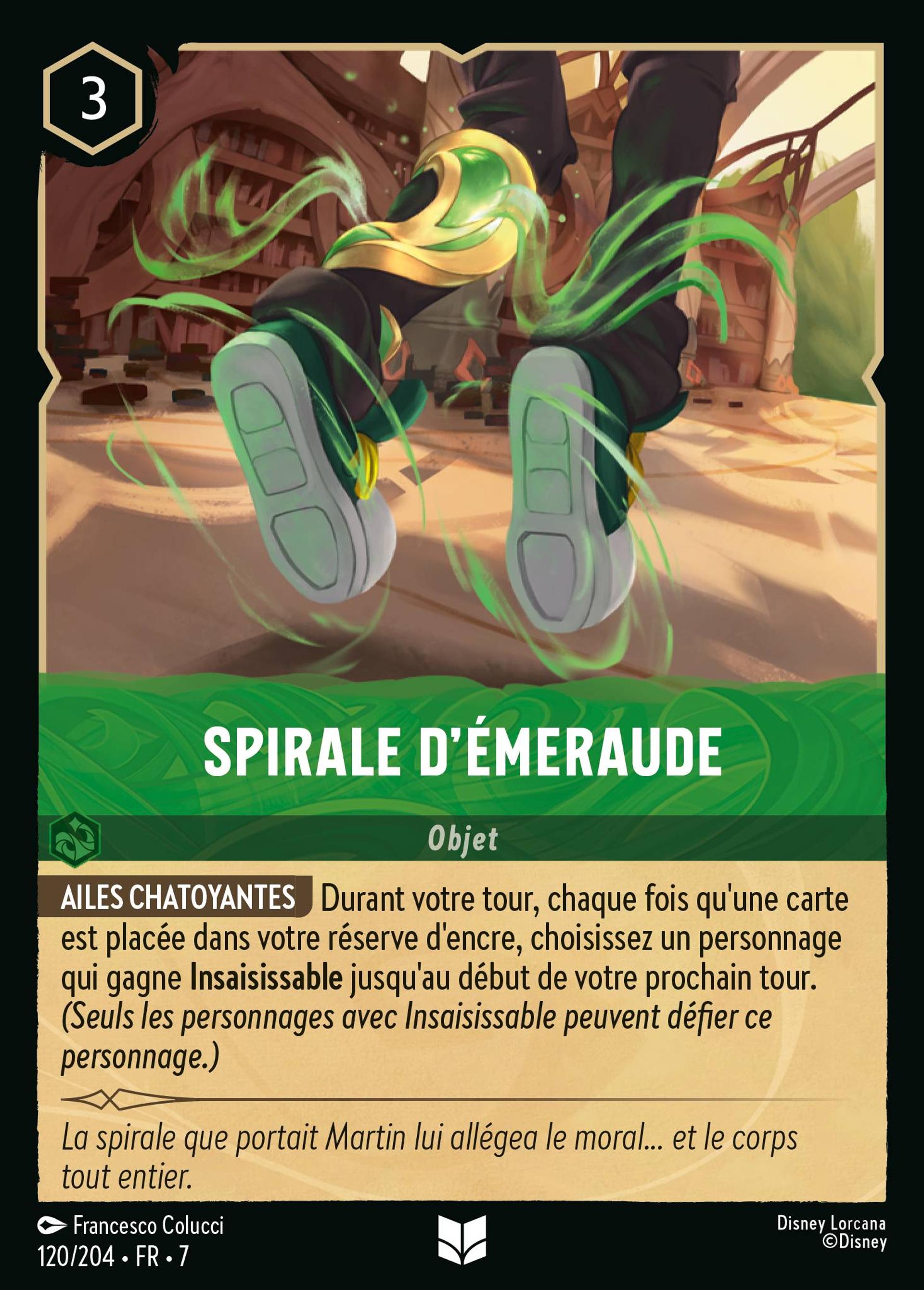 Spirale d'Émeraude — Archazia's Island — Lorcana