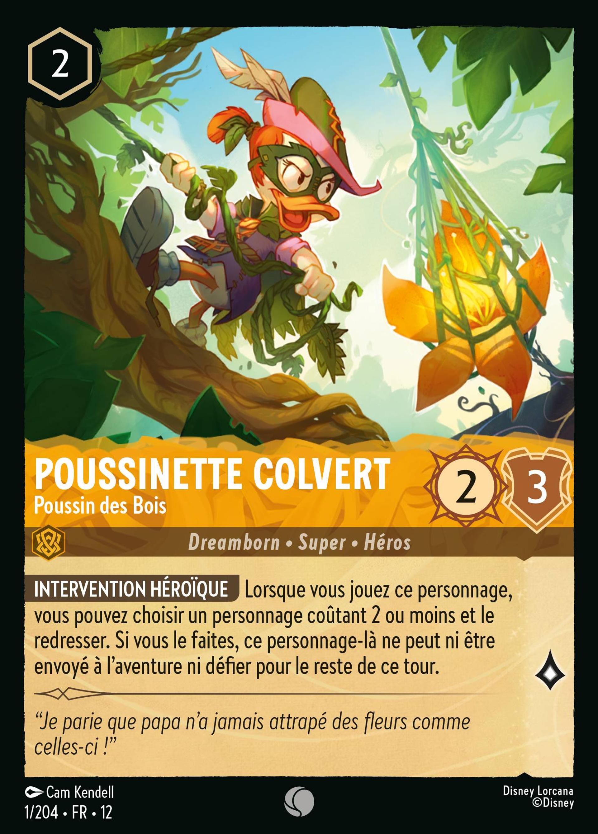 Poussinette Colvert - Poussin des Bois — Wilds Unknown — Lorcana