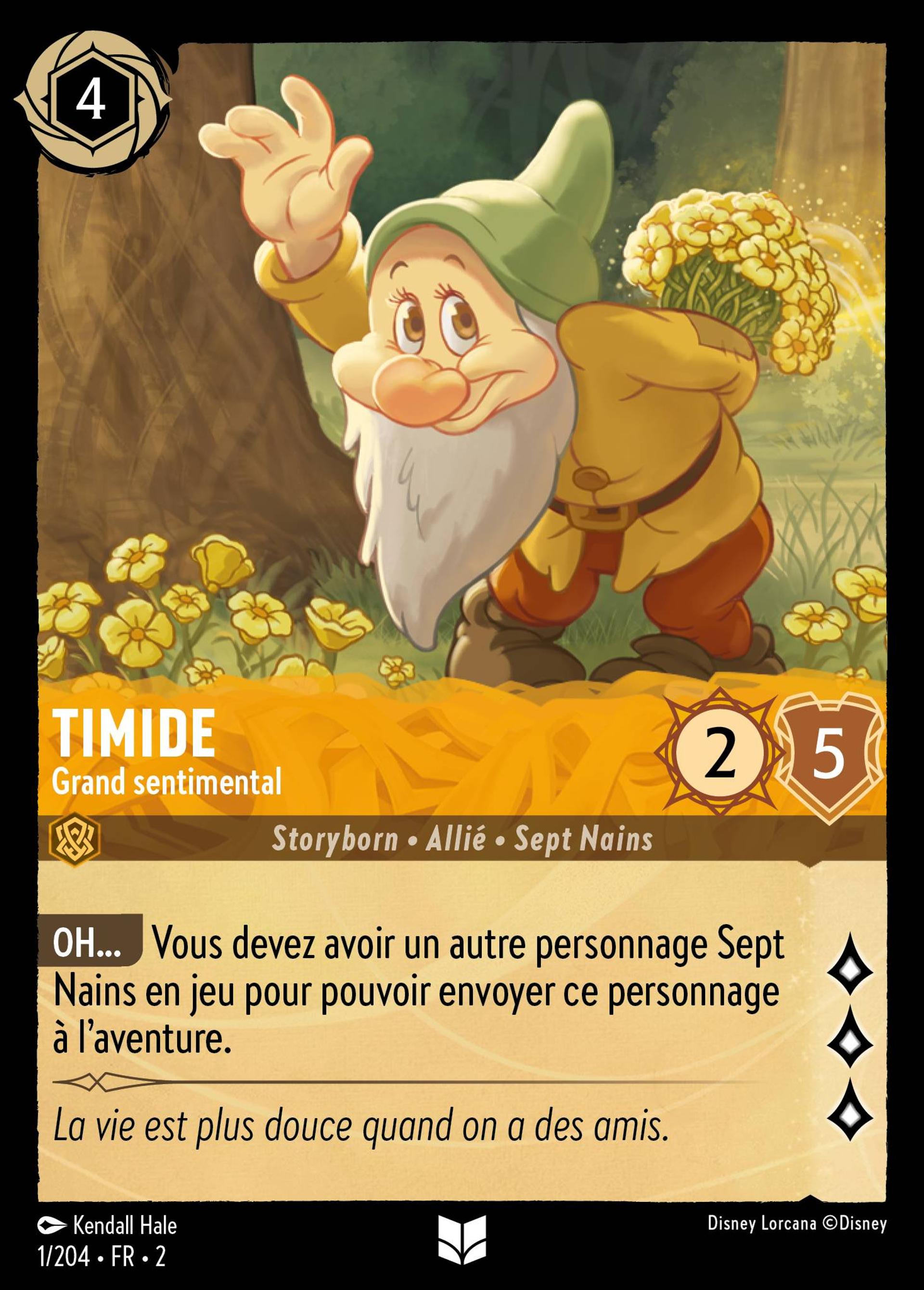Timide - Grand sentimental — Rise of the Floodborn — Lorcana