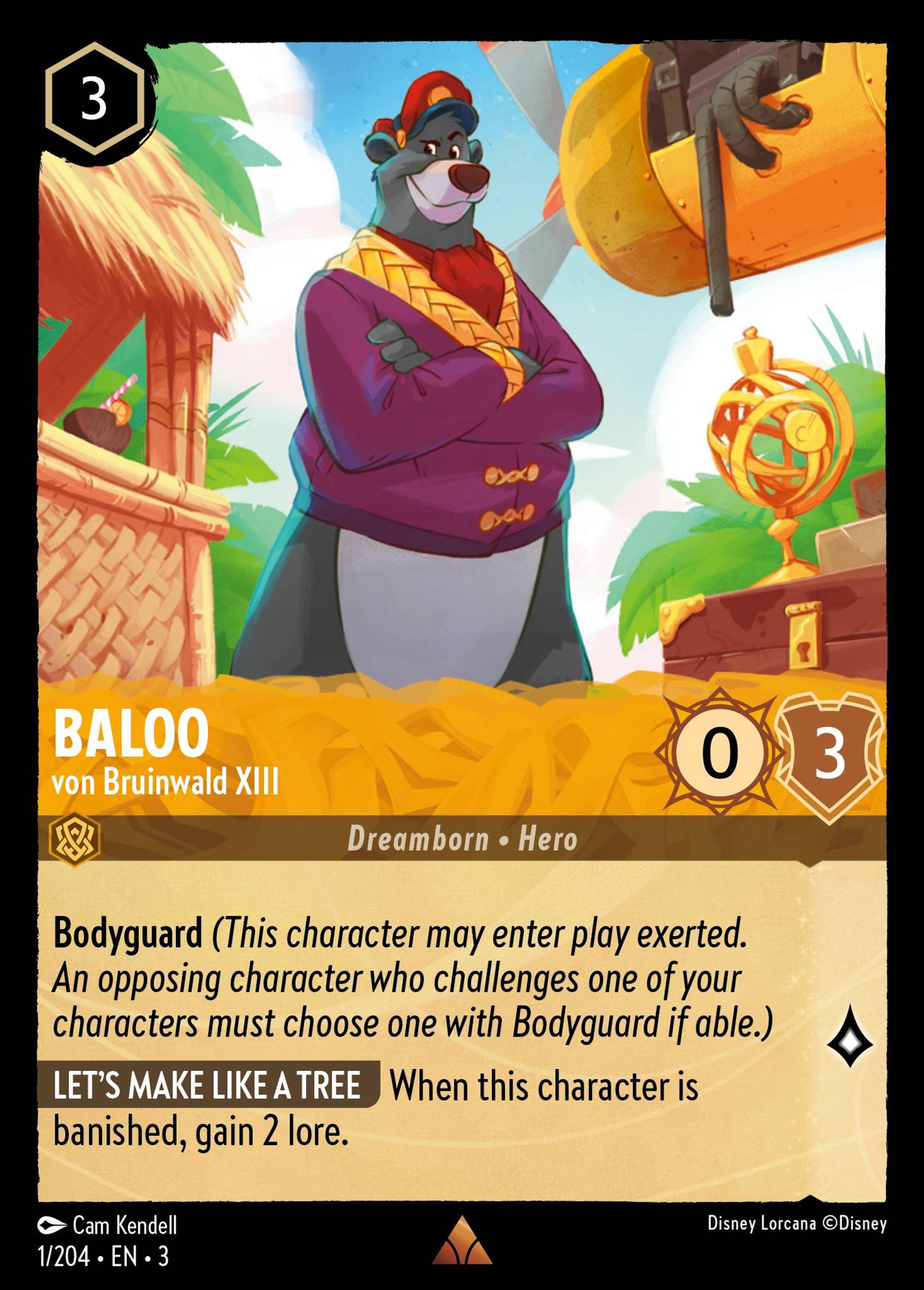 Baloo - von Bruinwald XIII — Into the Inklands — Lorcana