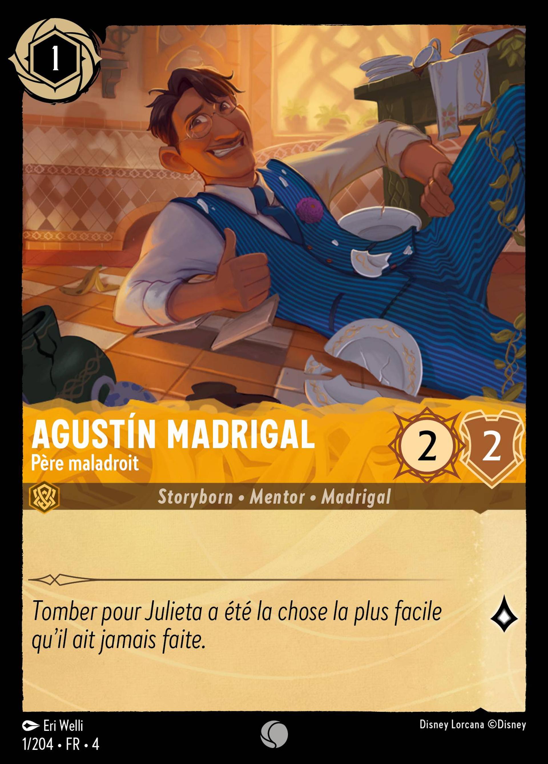 Agustín Madrigal - Père maladroit — Ursula's Return — Lorcana