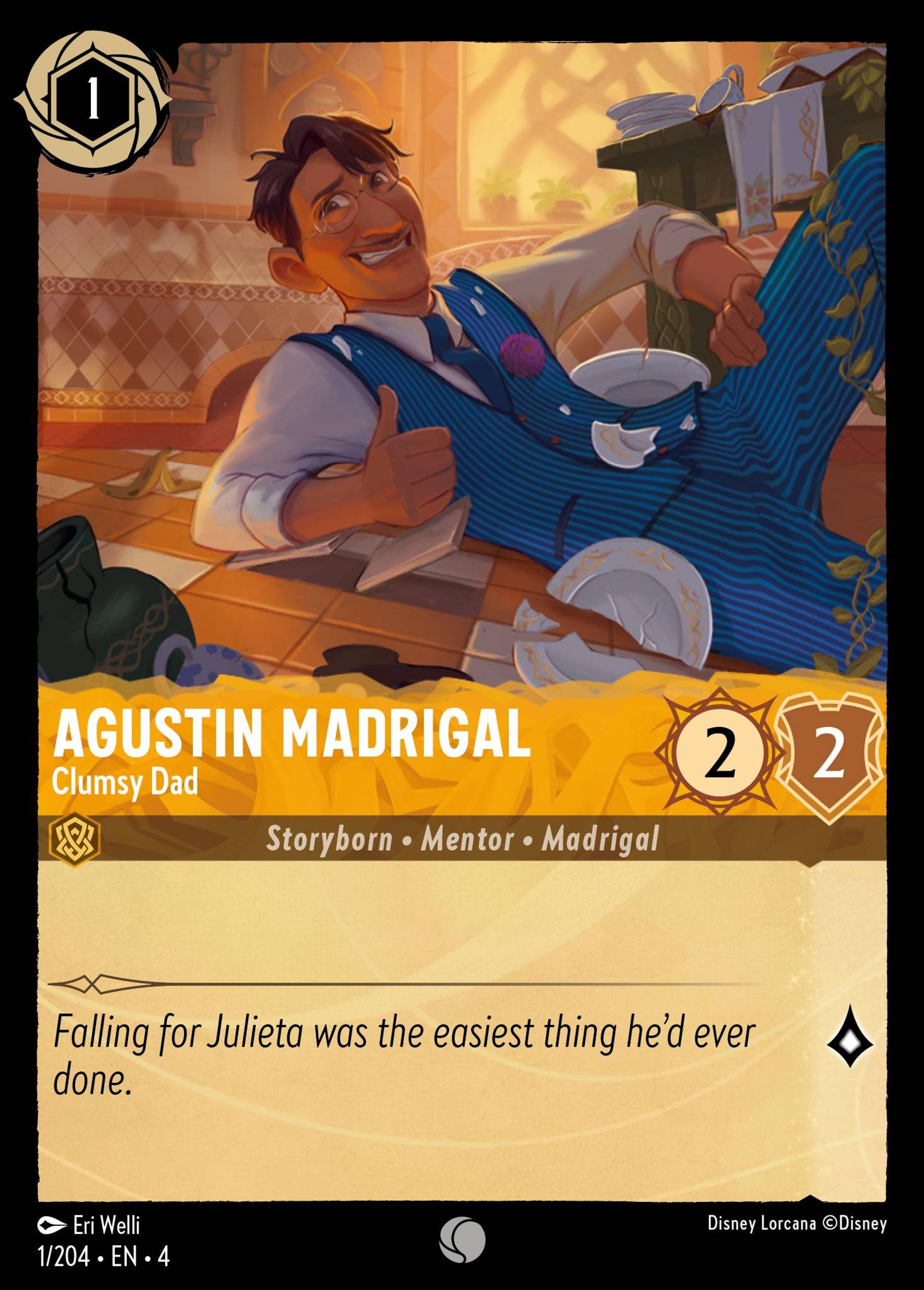 Agustin Madrigal - Clumsy Dad — Ursula's Return — Lorcana