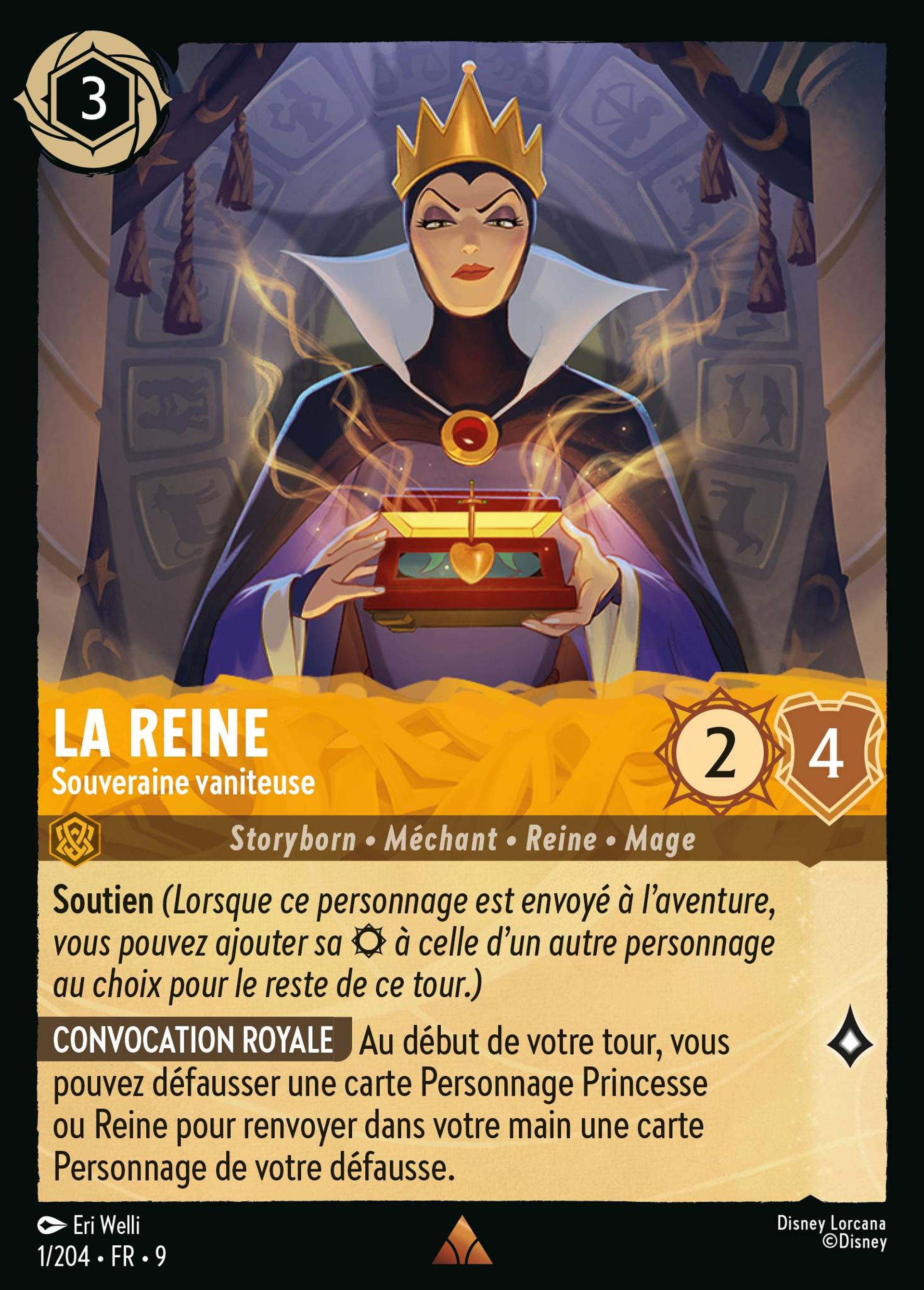 La Reine - Souveraine vaniteuse — Fabled — Lorcana