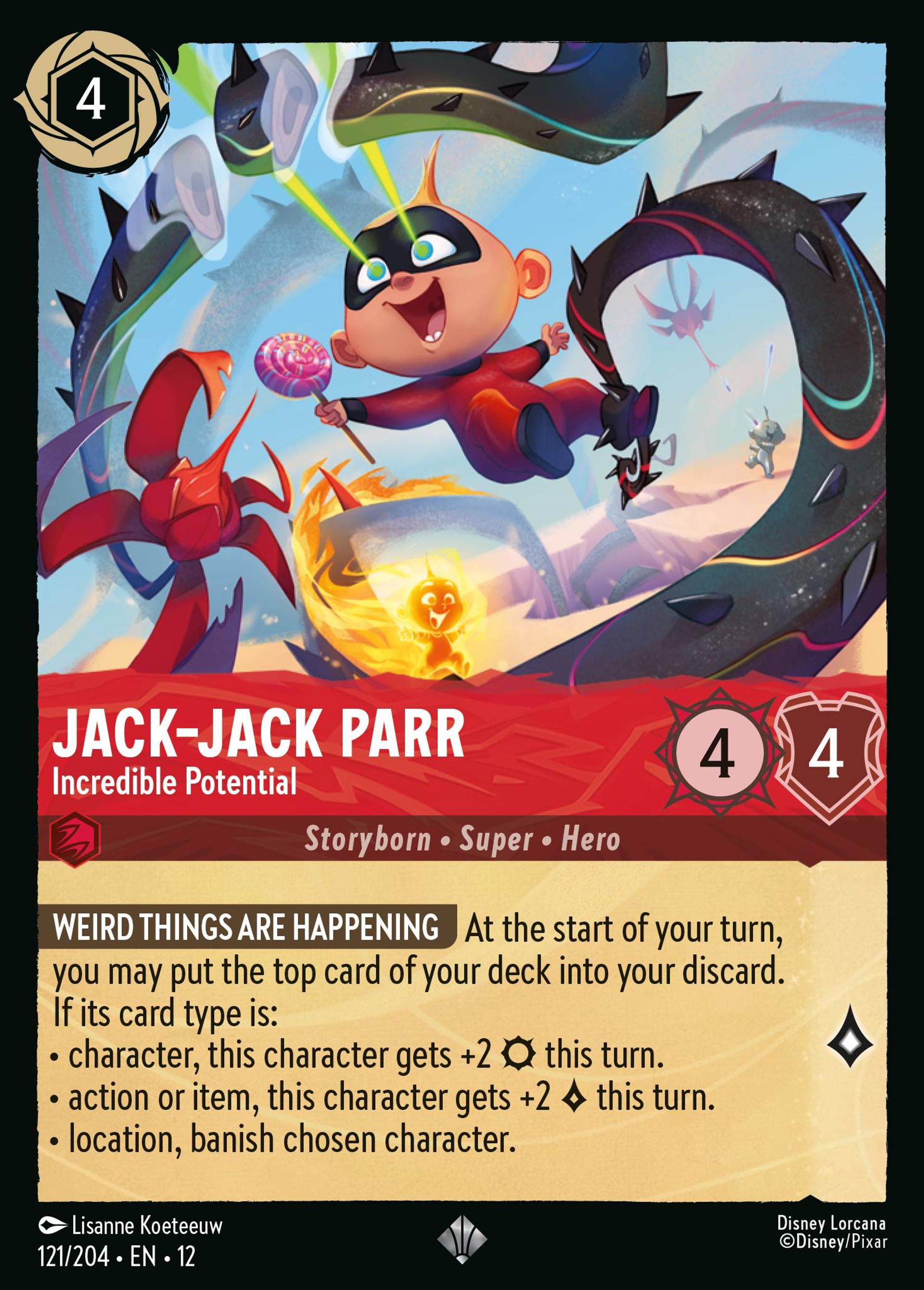Jack-Jack Parr - Incredible Potential — Wilds Unknown — Lorcana