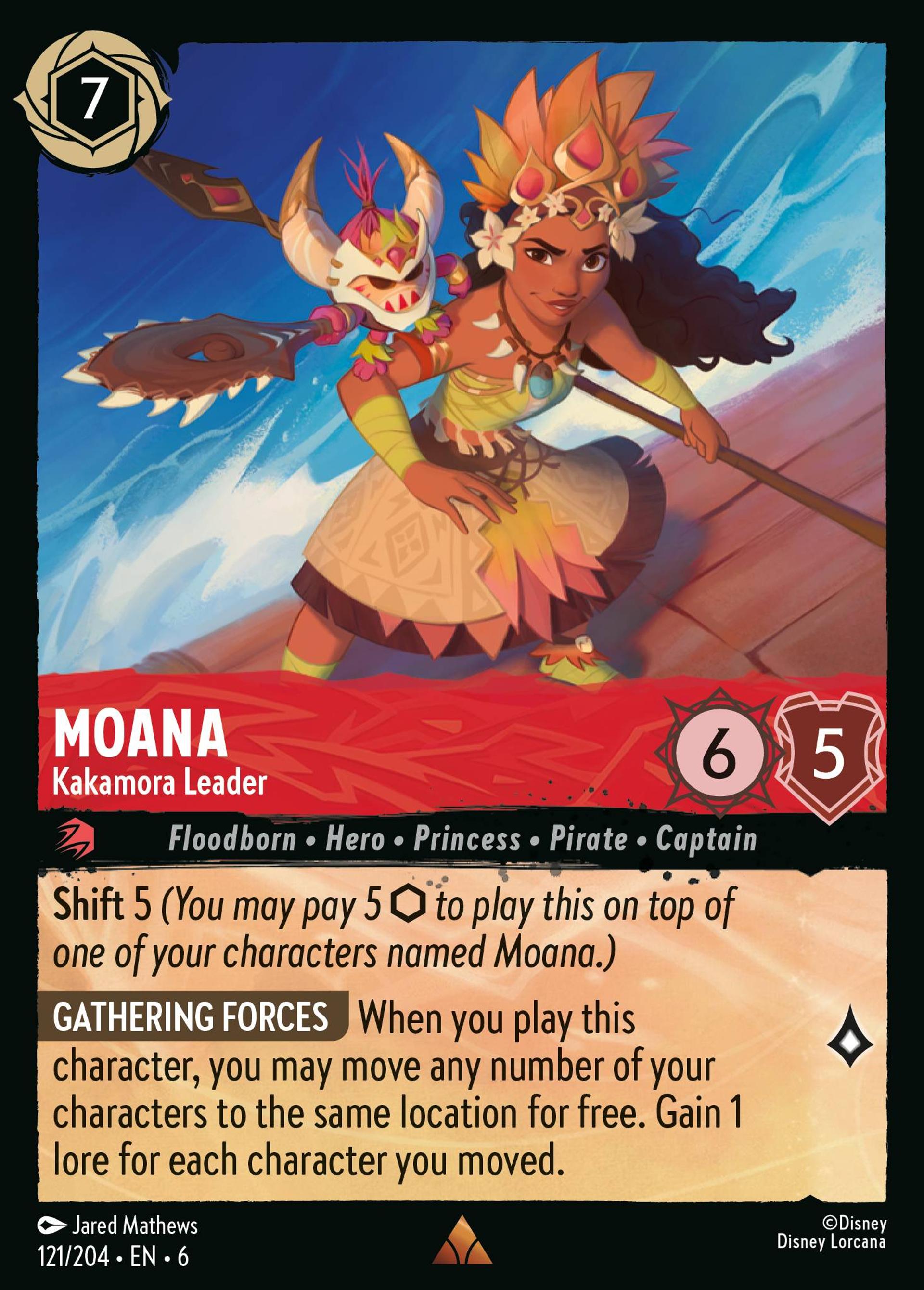 Moana - Kakamora Leader — Azurite Sea — Lorcana