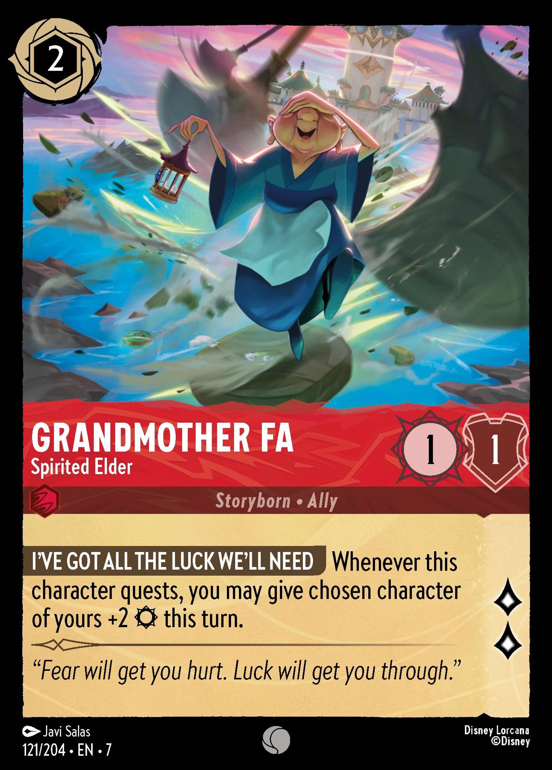 Grand-Mère Fa - Ancienne pleine d'entrain — Archazia's Island — Lorcana
