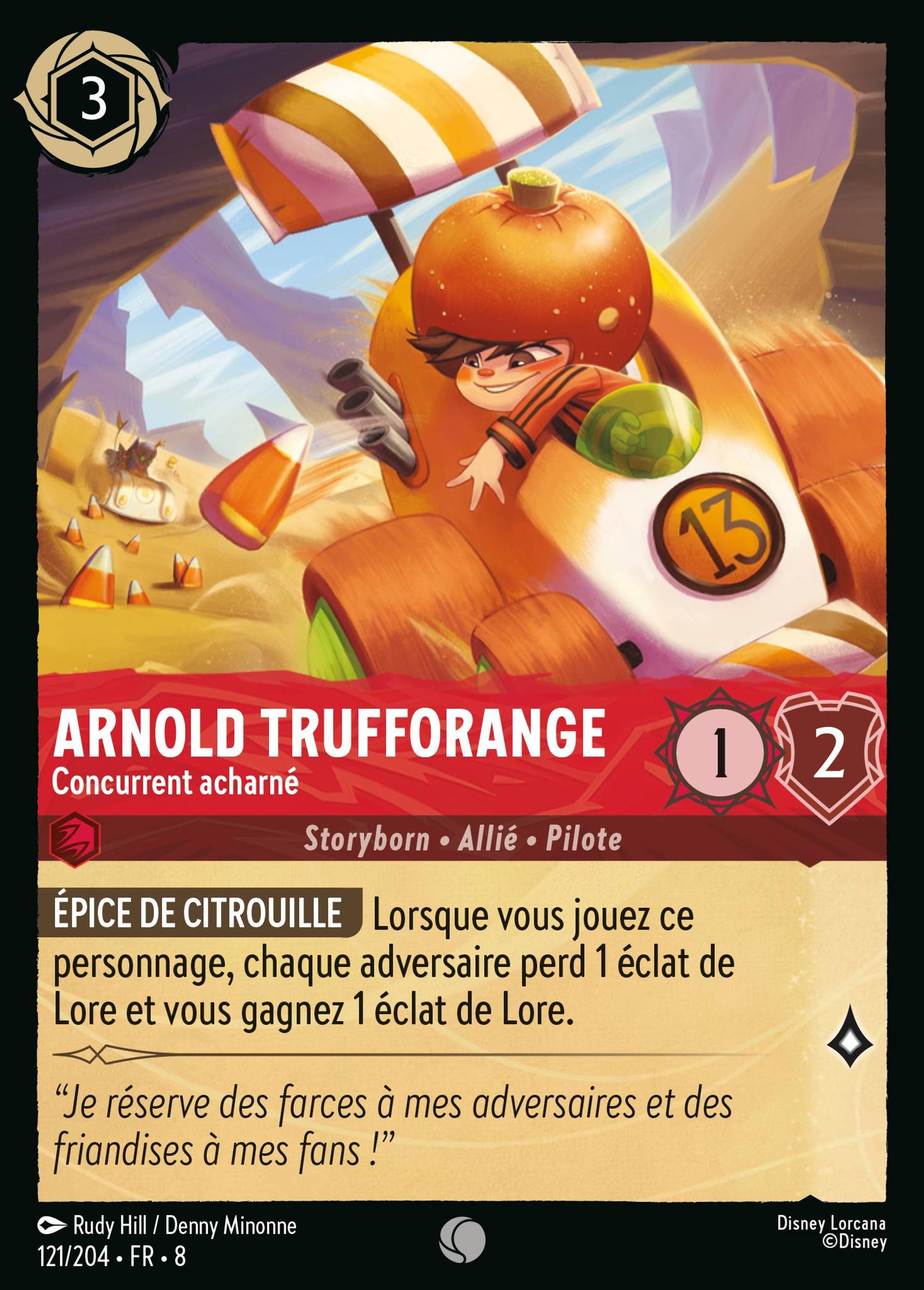 Arnold Trufforange - Concurrent acharné — The Reign of Jafar — Lorcana