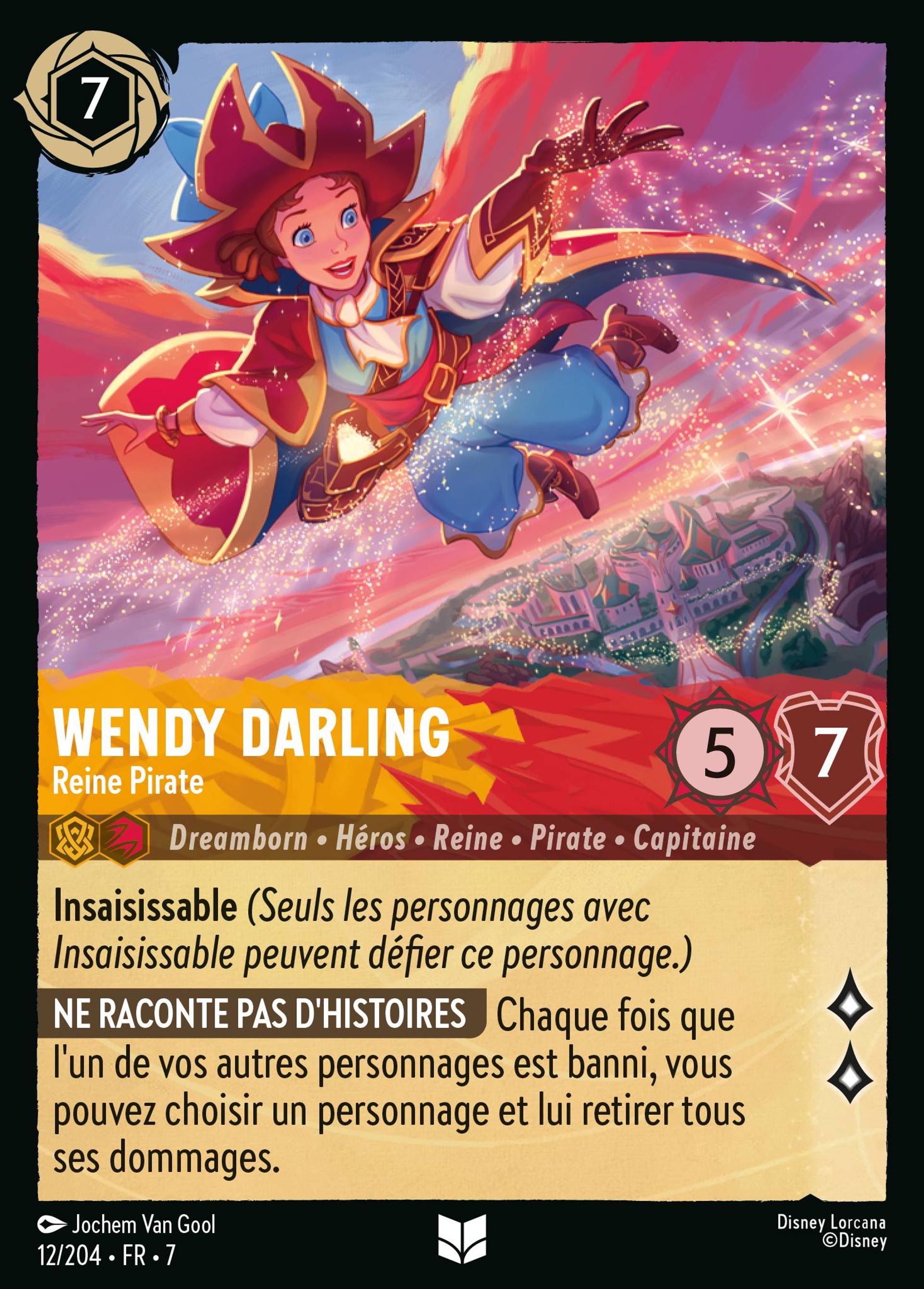 Wendy Darling - Reine Pirate — Archazia's Island — Lorcana