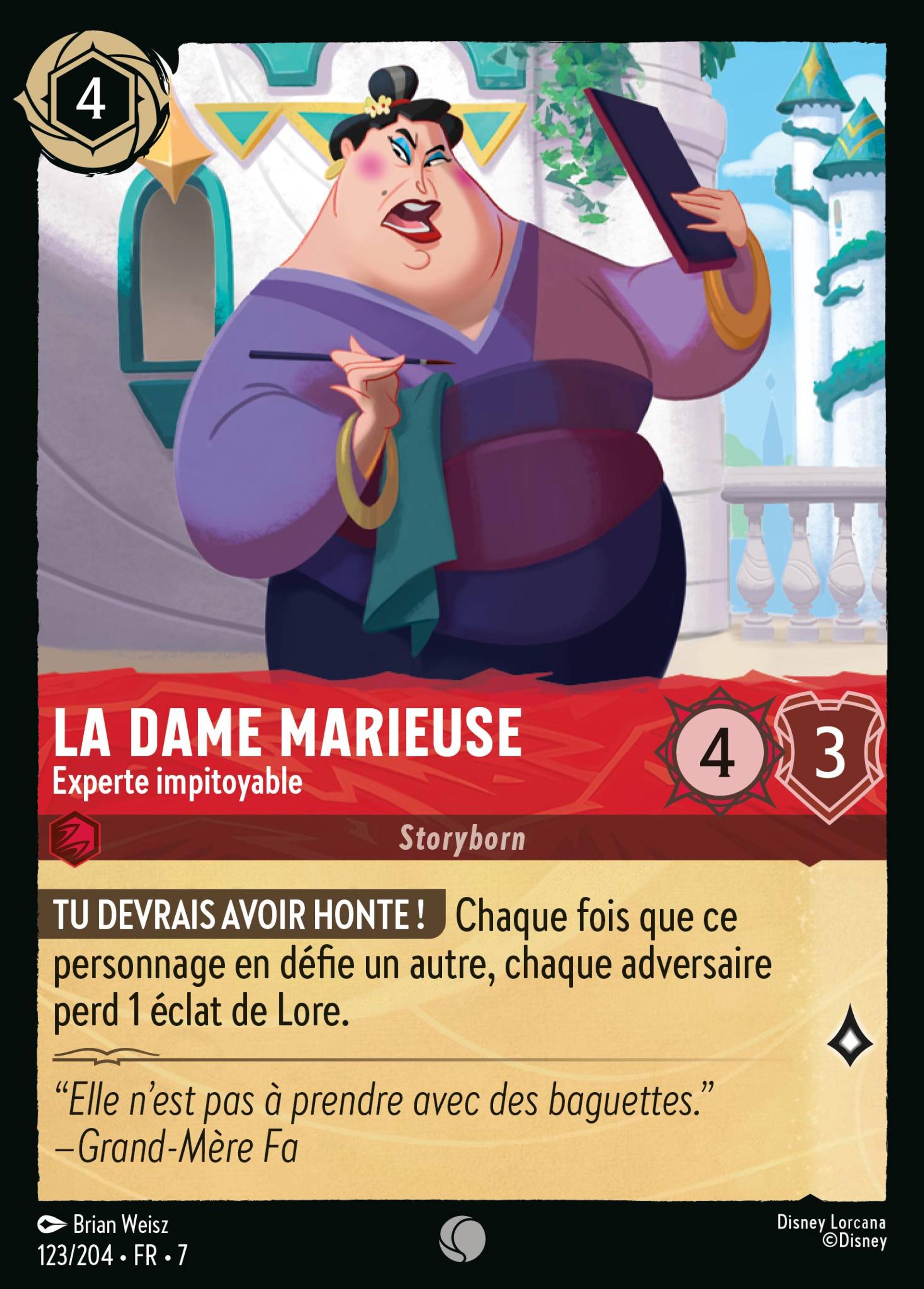 La Dame marieuse - Experte impitoyable — Archazia's Island — Lorcana