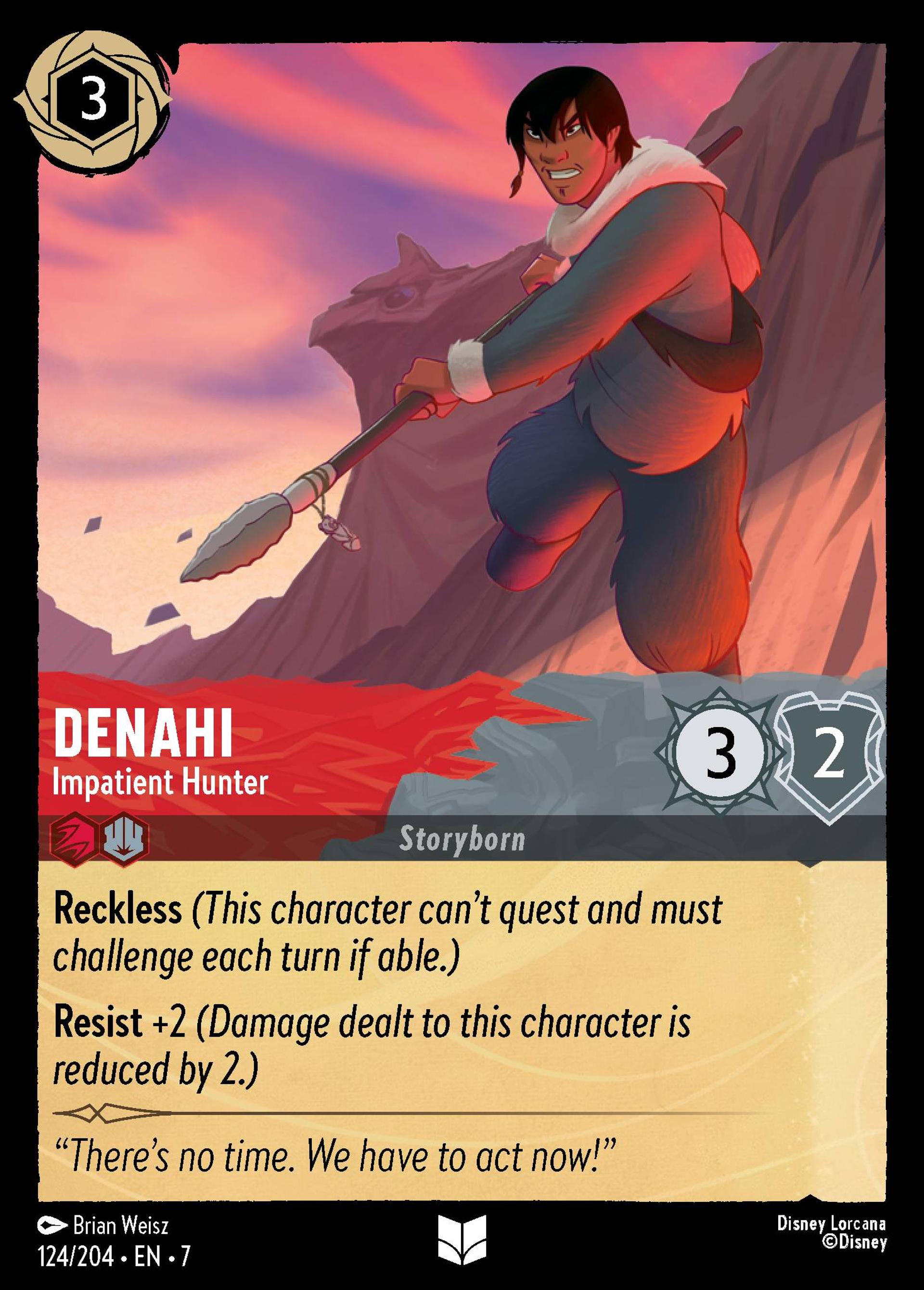 Denahi - Impatient Hunter — Archazia's Island — Lorcana
